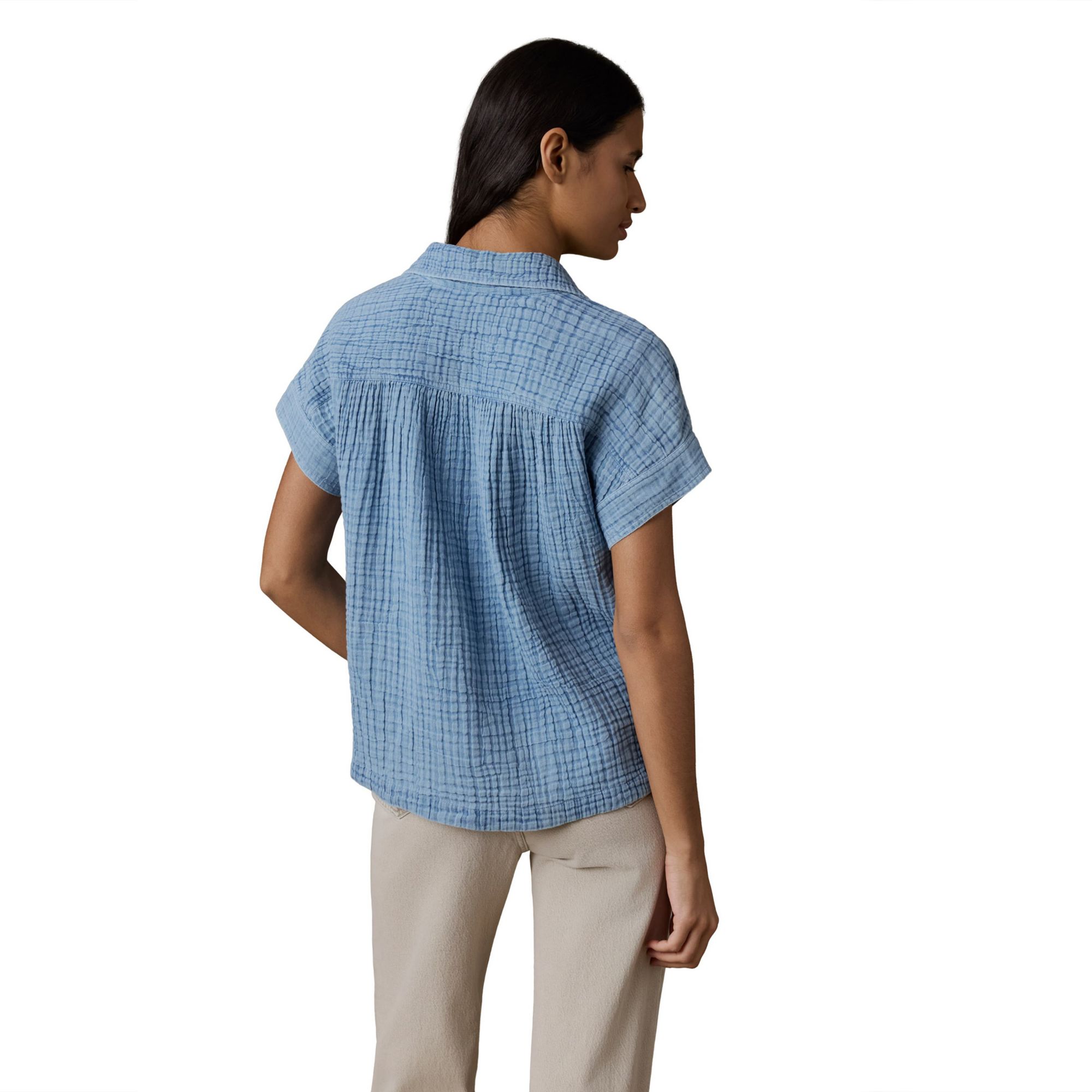 Faherty Women's Dune Cotton Gauze Zoe Top product image