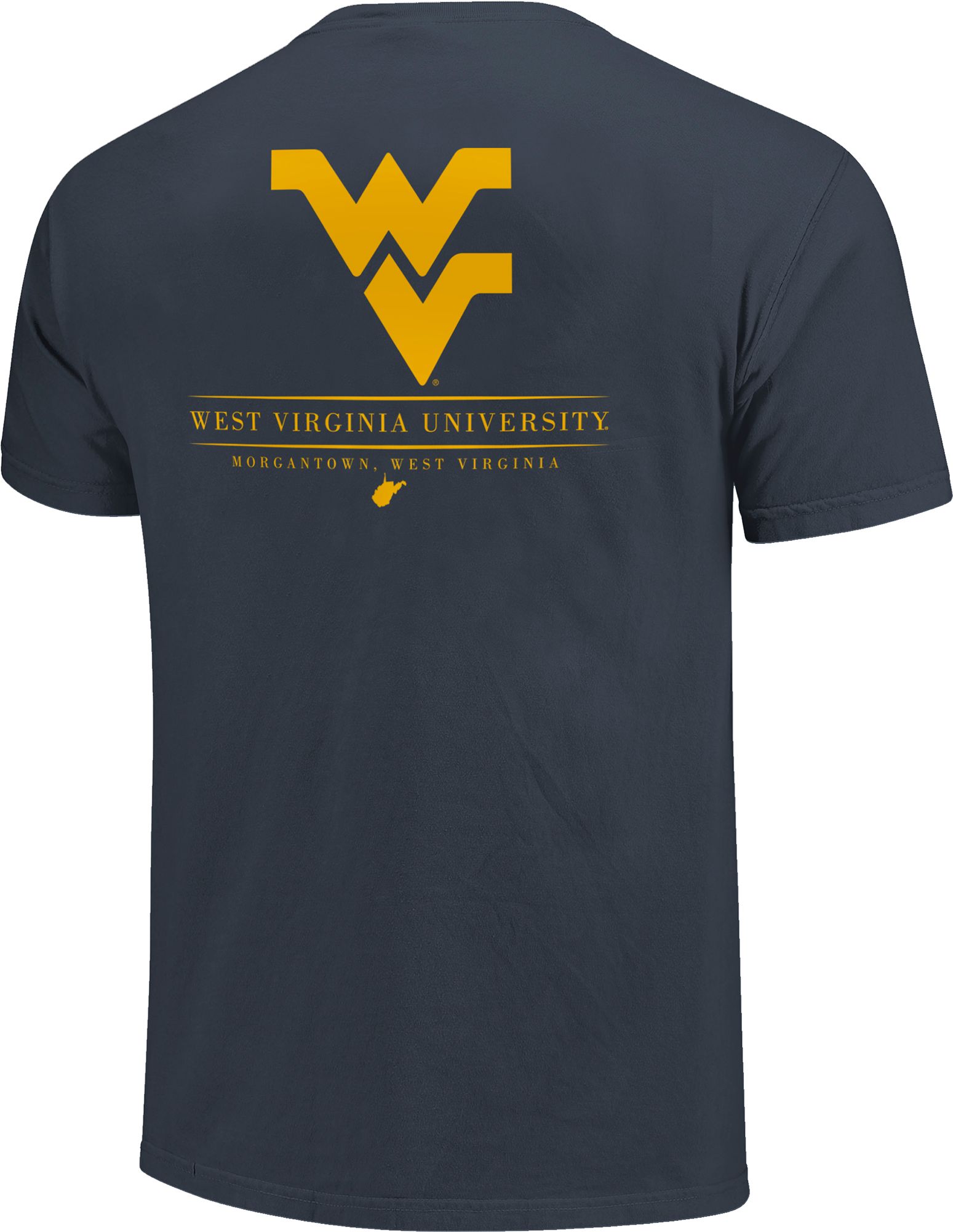 Image One Adult West Virginia Mountaineers Navy Jumbo Mascot T-Shirt product image