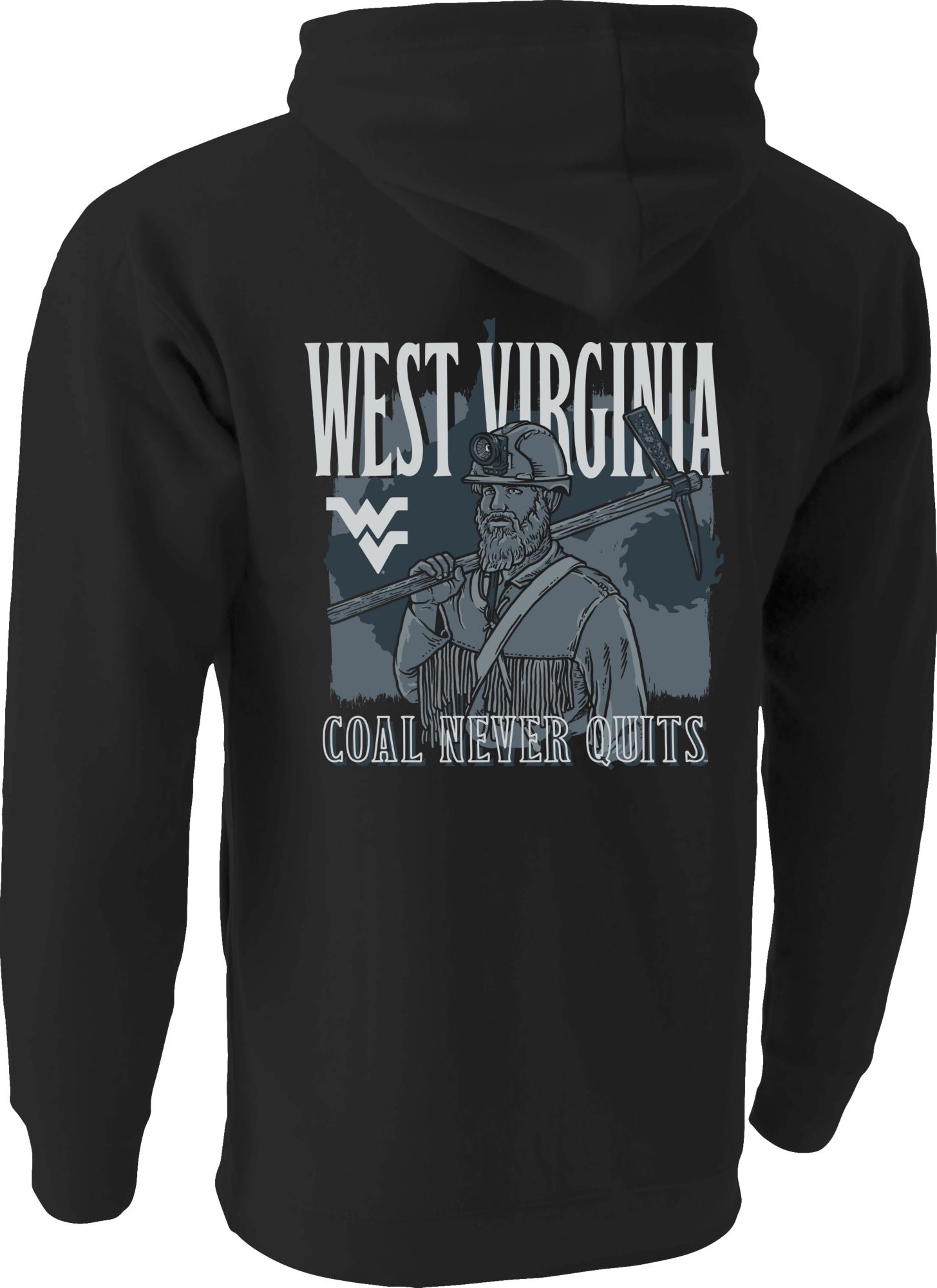 Image One Men's West Virginia Mountaineers Coal Country Hoodie product image