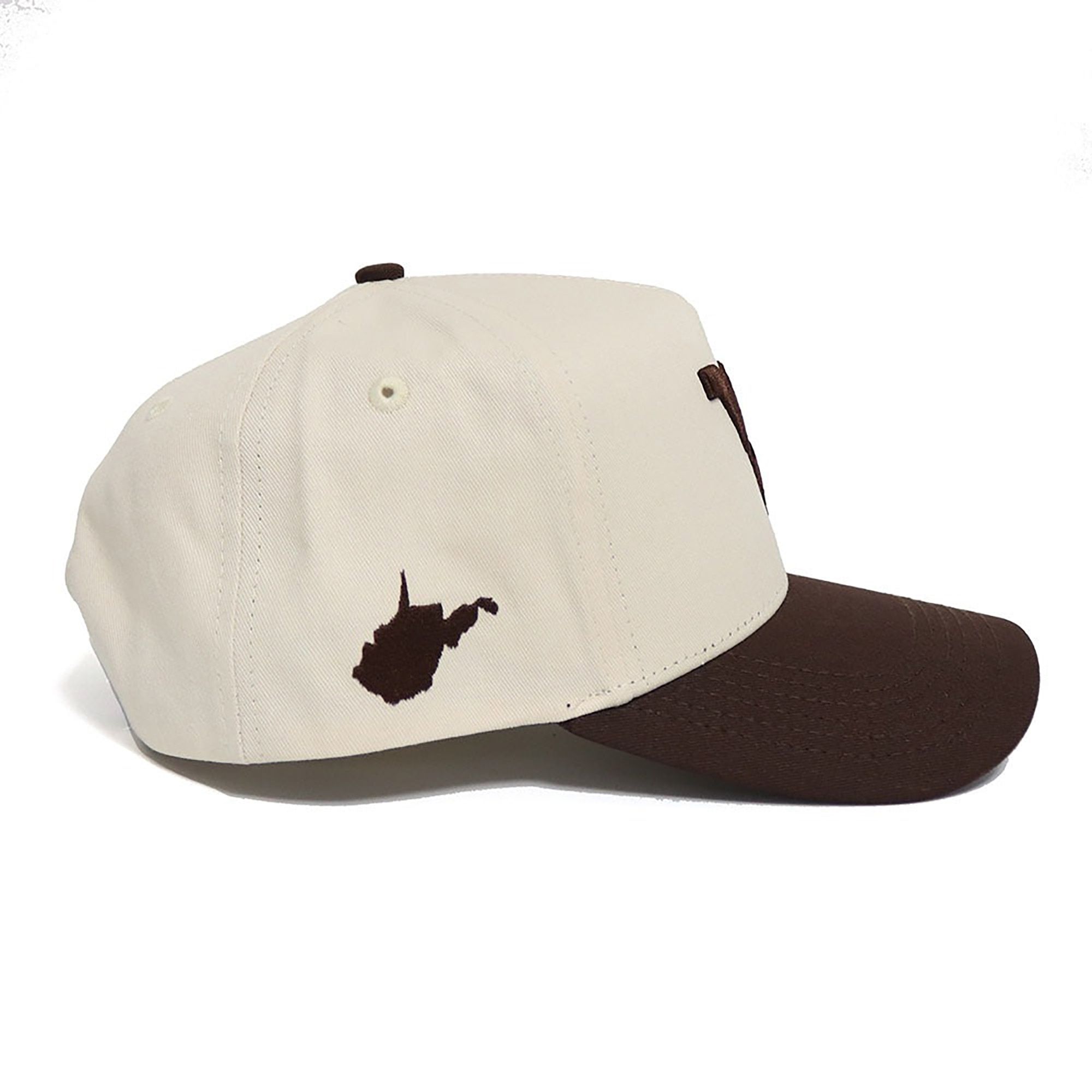 No Rivals Adult West Virginia Mountaineers Brown Espresso Adjustable Snapback Hat product image