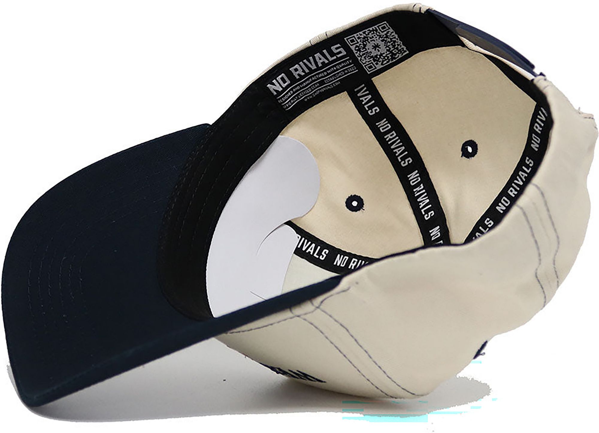 No Rivals Adult West Virginia Mountaineers Navy Vintage Adjustable Snapback Hat product image