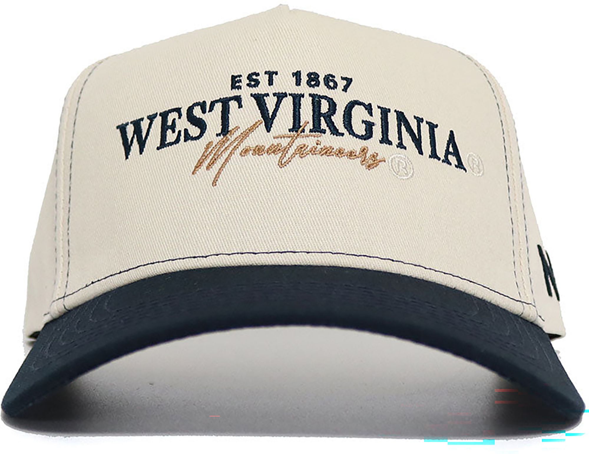 No Rivals Adult West Virginia Mountaineers Navy Vintage Adjustable Snapback Hat product image