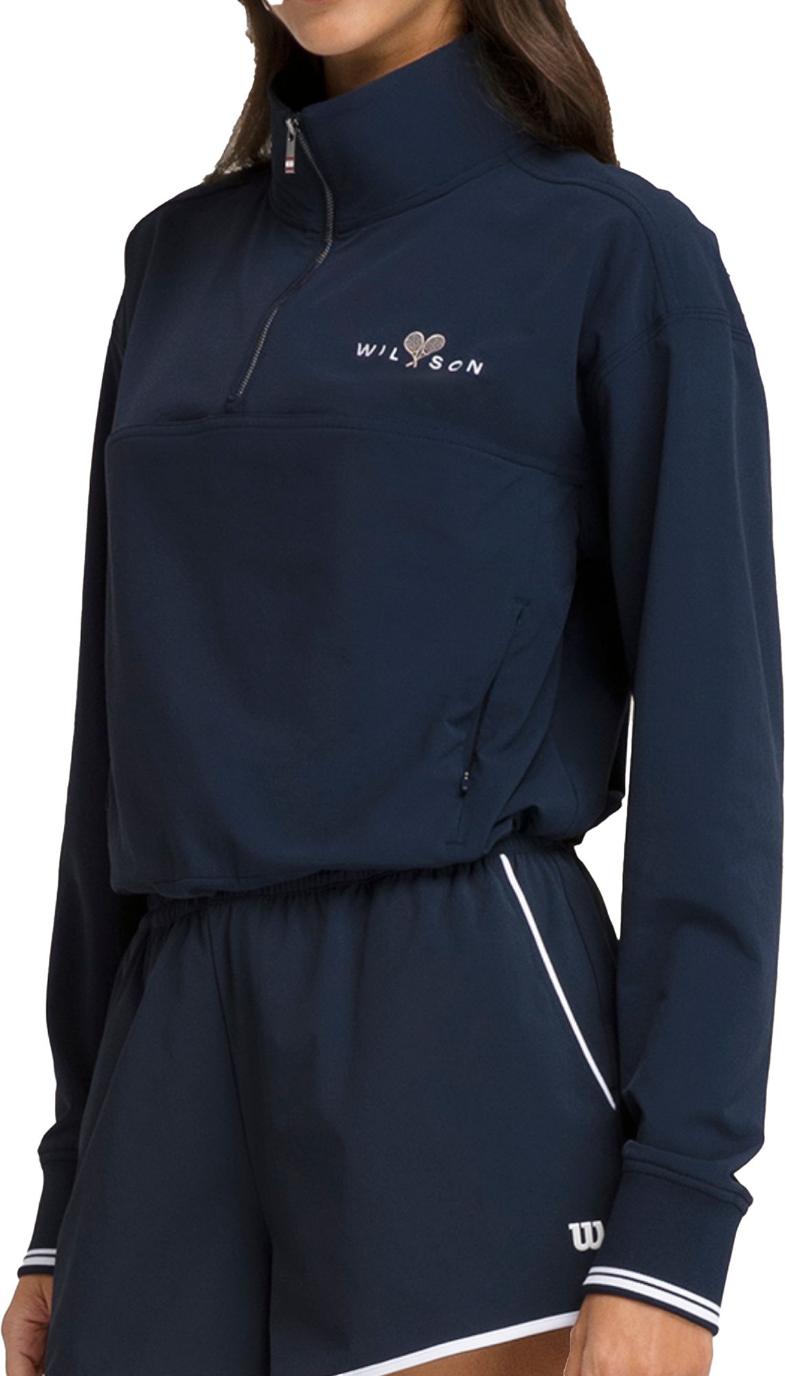 Wilson Women's Davenport Woven 1/4 Zip Pop Over product image