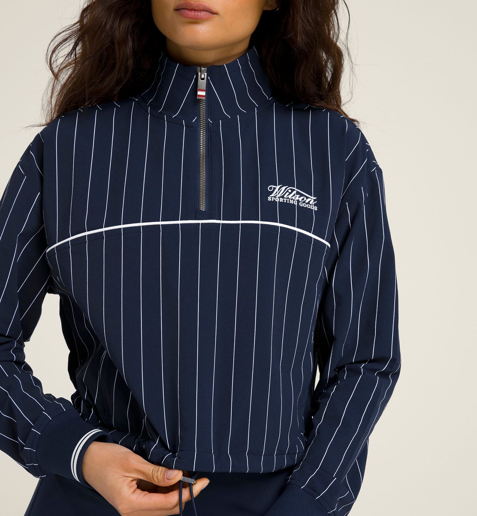 Wilson Women's Davenport Woven 1/4 Zip Pop Over product image