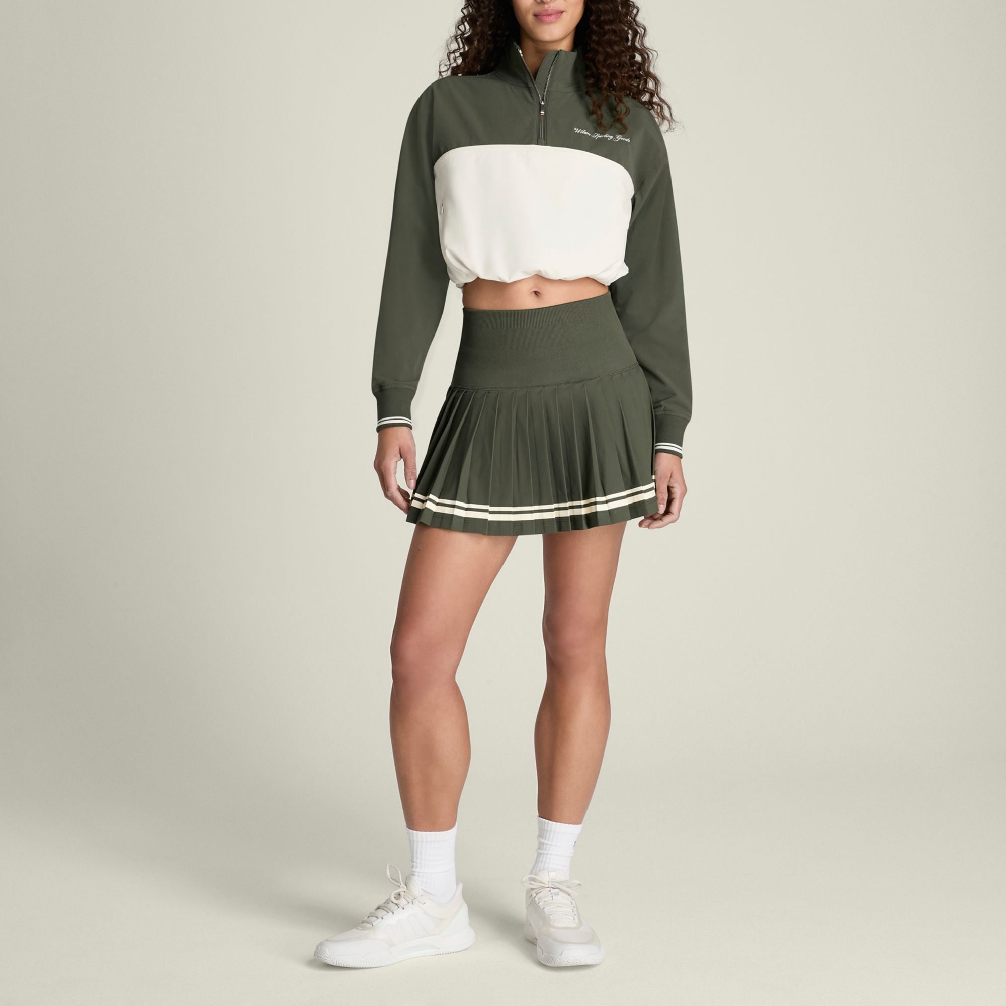 Wilson Women's Davenport Woven 1/4 Zip Pop Over product image