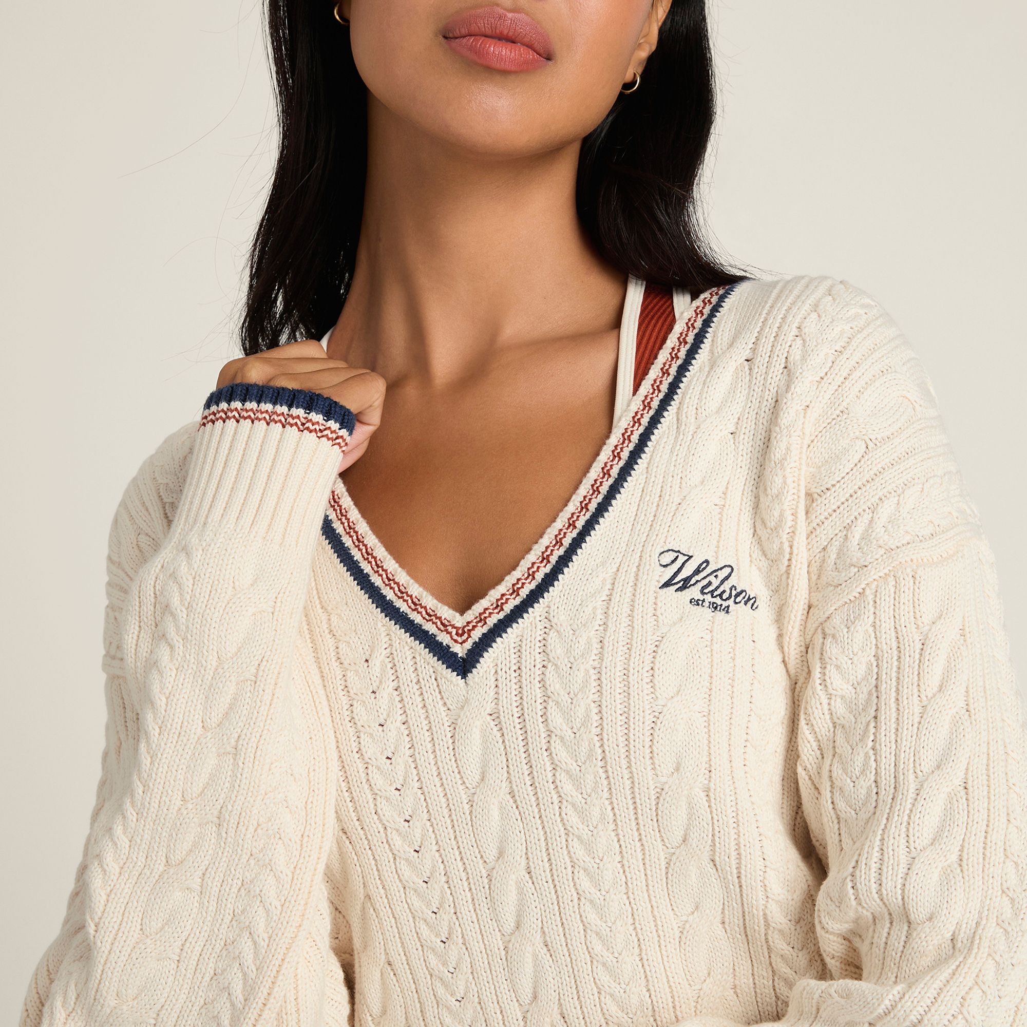Wilson Women's Hillcrest Cable Tennis Sweater product image