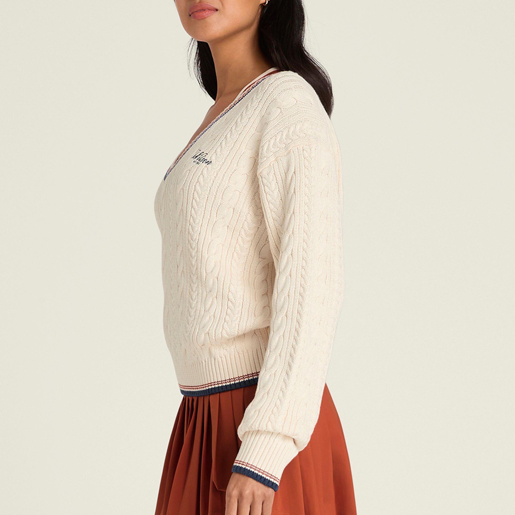 Wilson Women's Hillcrest Cable Tennis Sweater product image