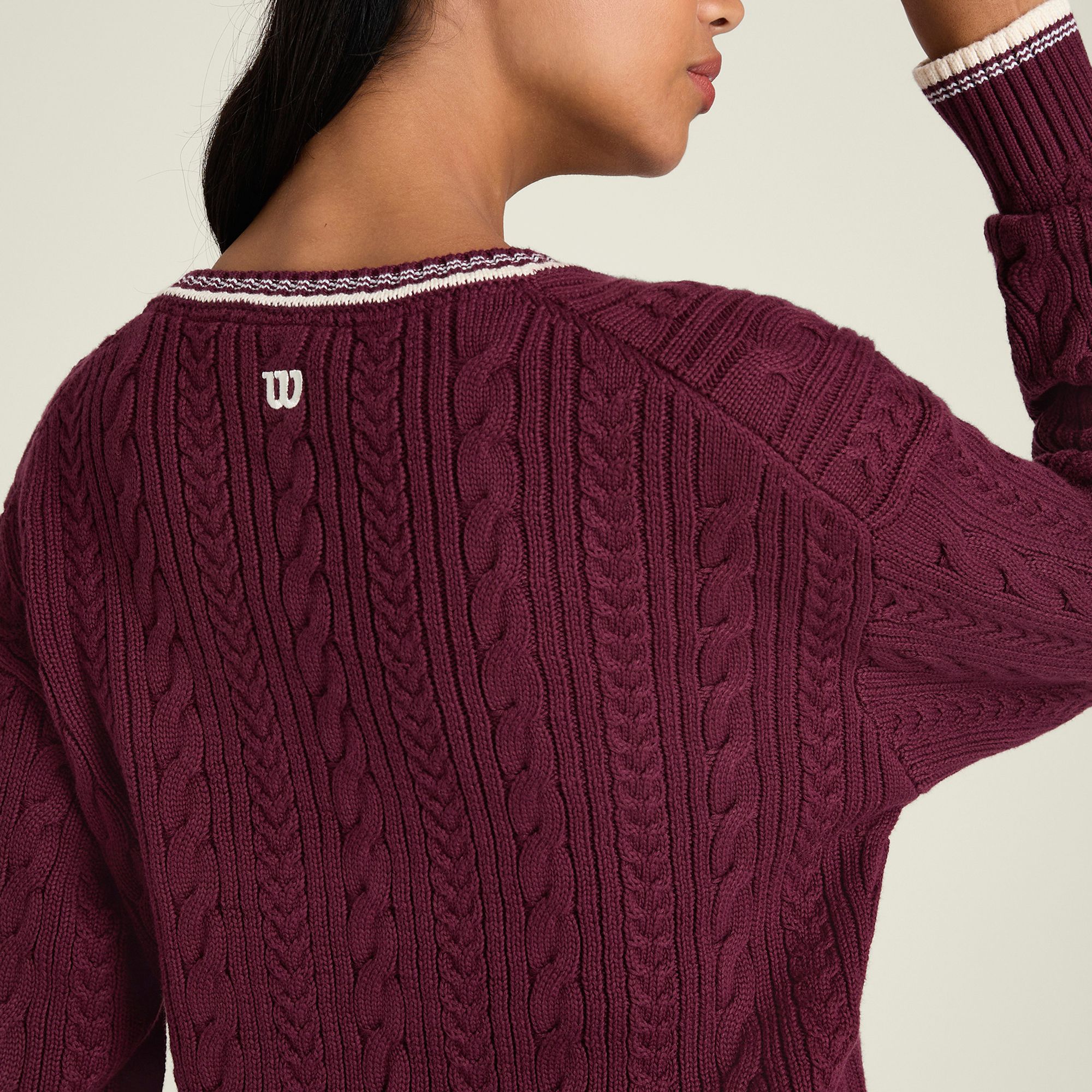 Wilson Women's Hillcrest Cable Tennis Sweater product image