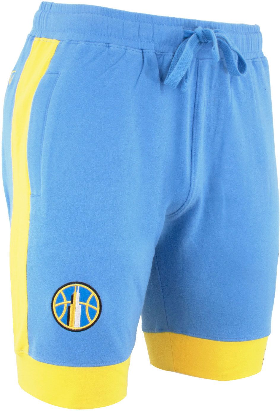 FISLL Women's Chicago Sky Angel Reese #5 Blue Shorts product image