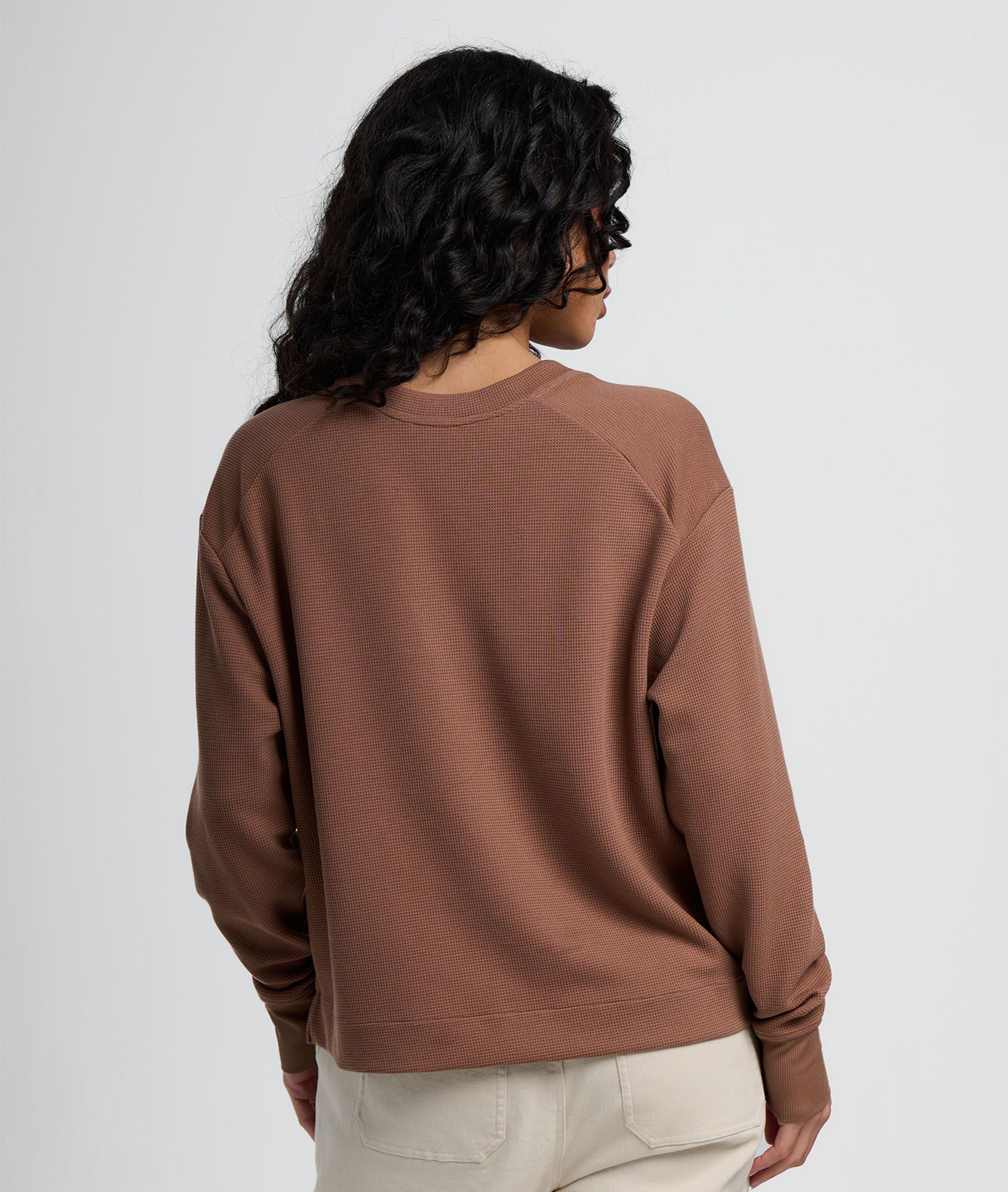 Free Fly Women's Waffle Long Sleeve Henley Shirt product image
