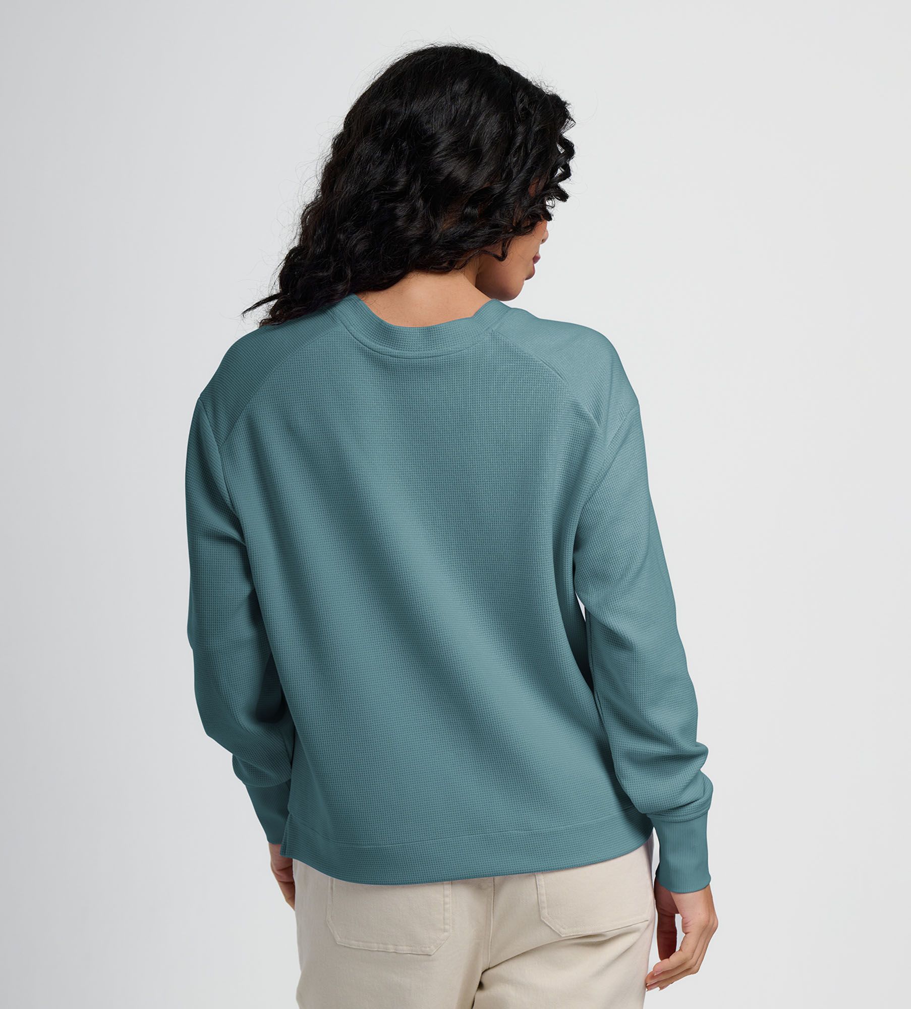 Free Fly Women's Waffle Long Sleeve Henley Shirt product image