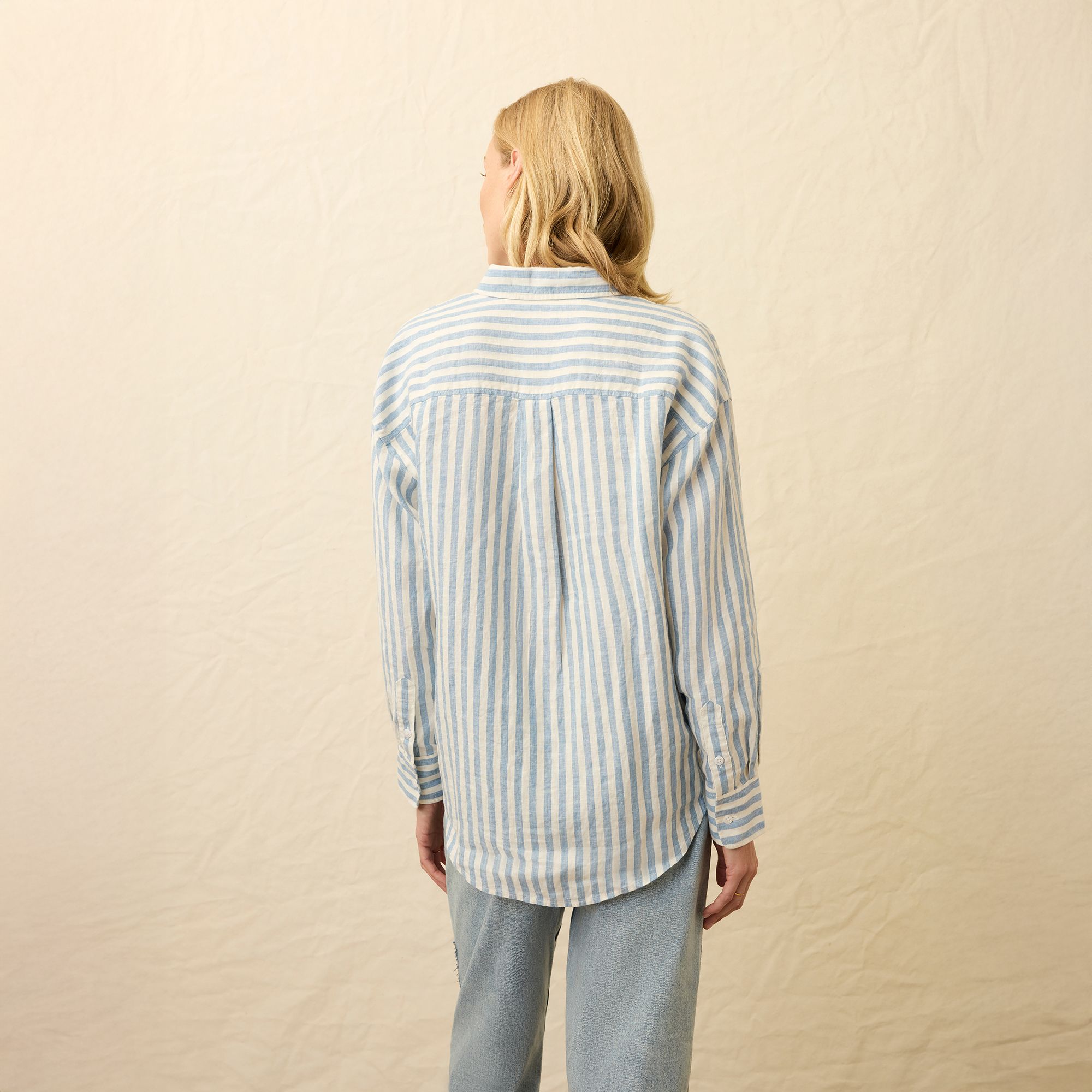 Faherty Women's Laguna Linen Relaxed Shirt product image
