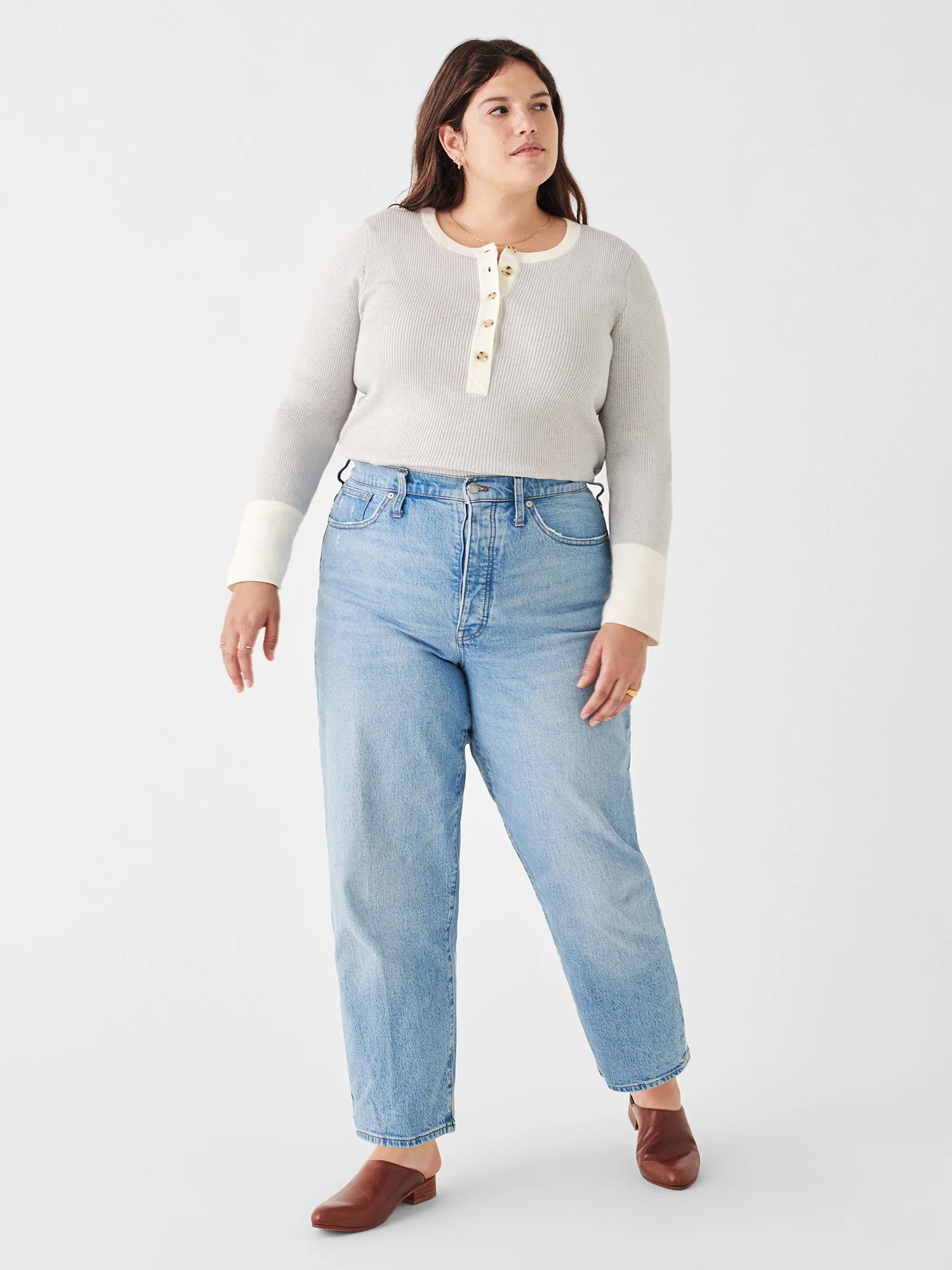 Faherty Women's Mikki Henley Sweater product image