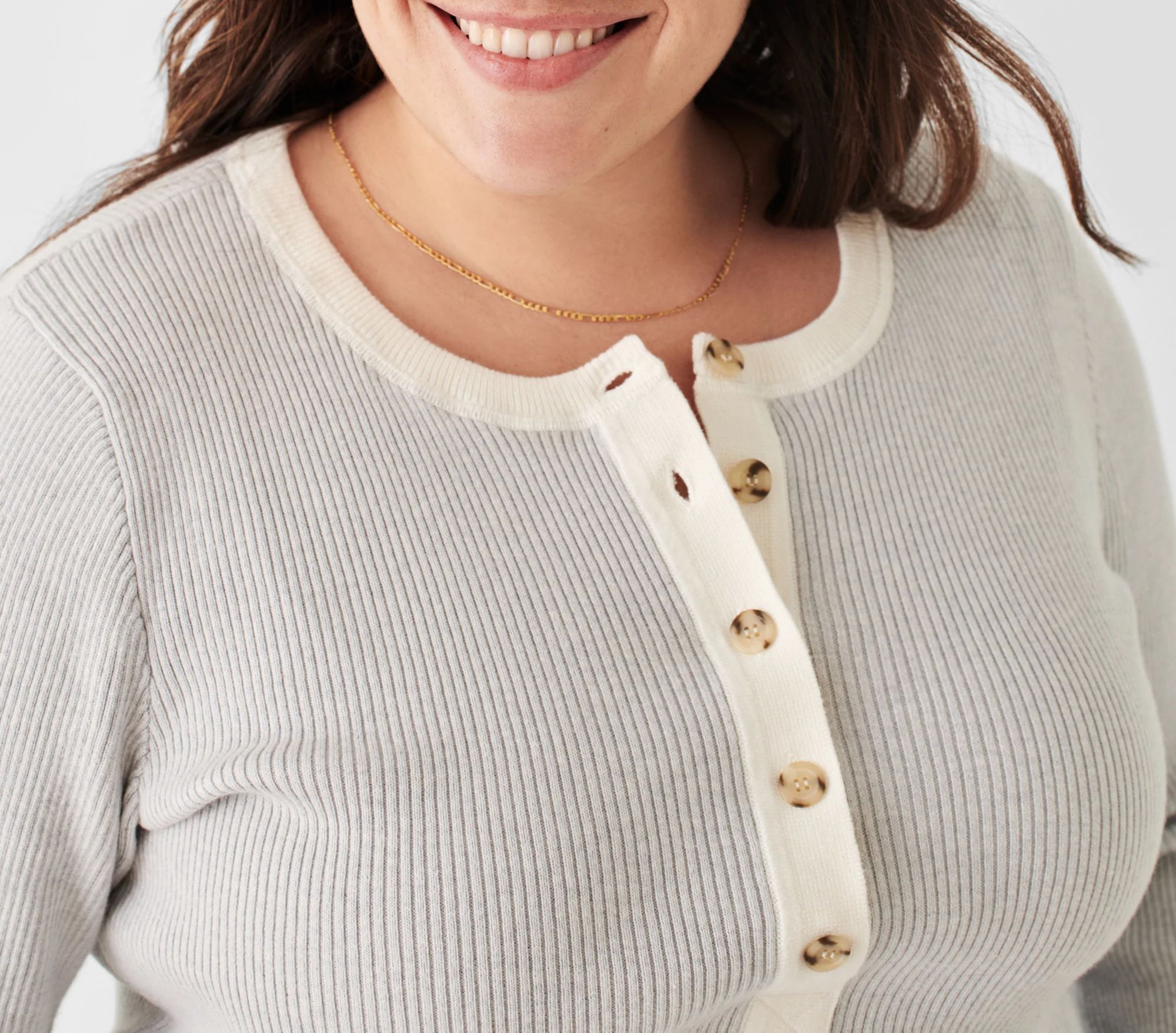 Faherty Women's Mikki Henley Sweater product image