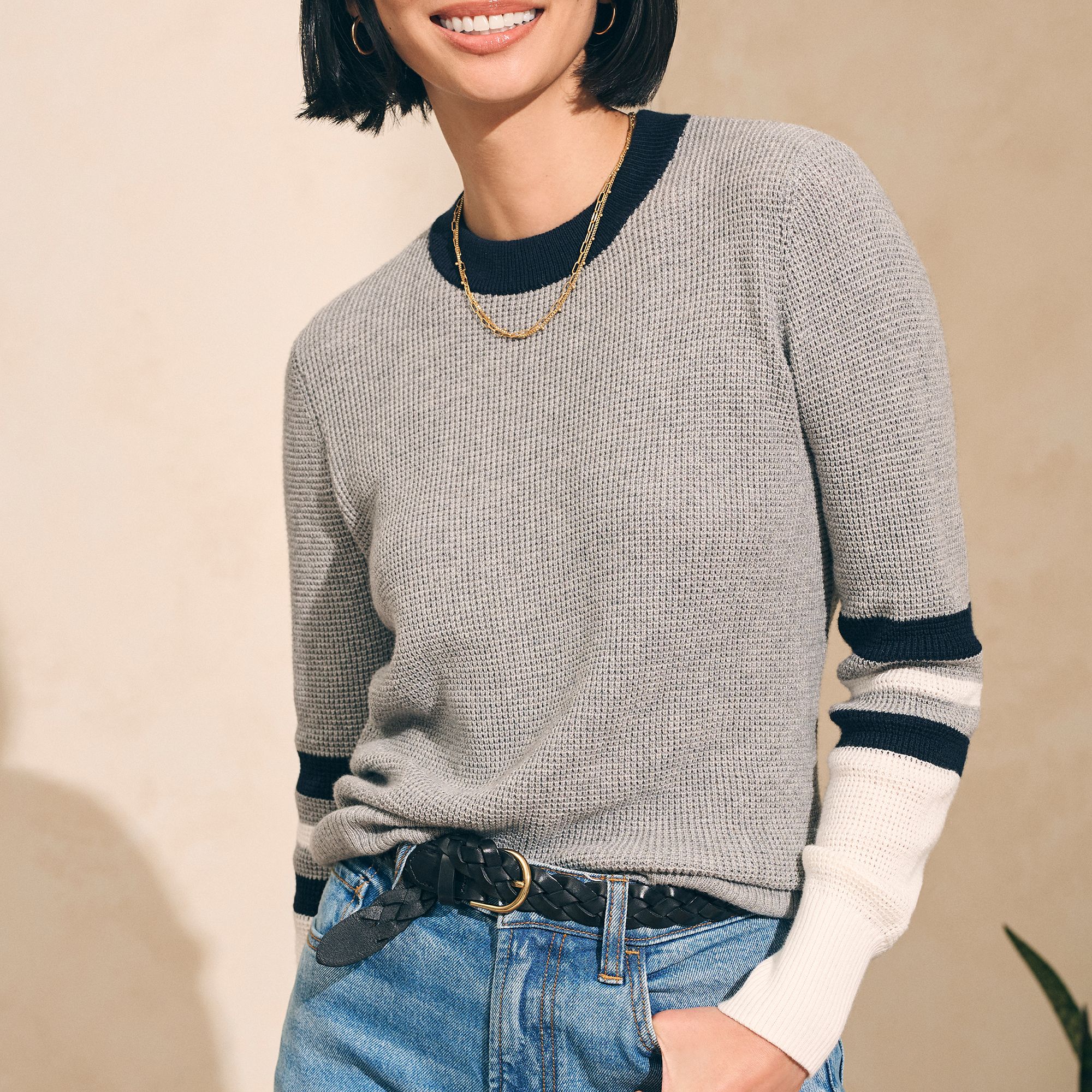 Faherty Women's Throwback Crew product image