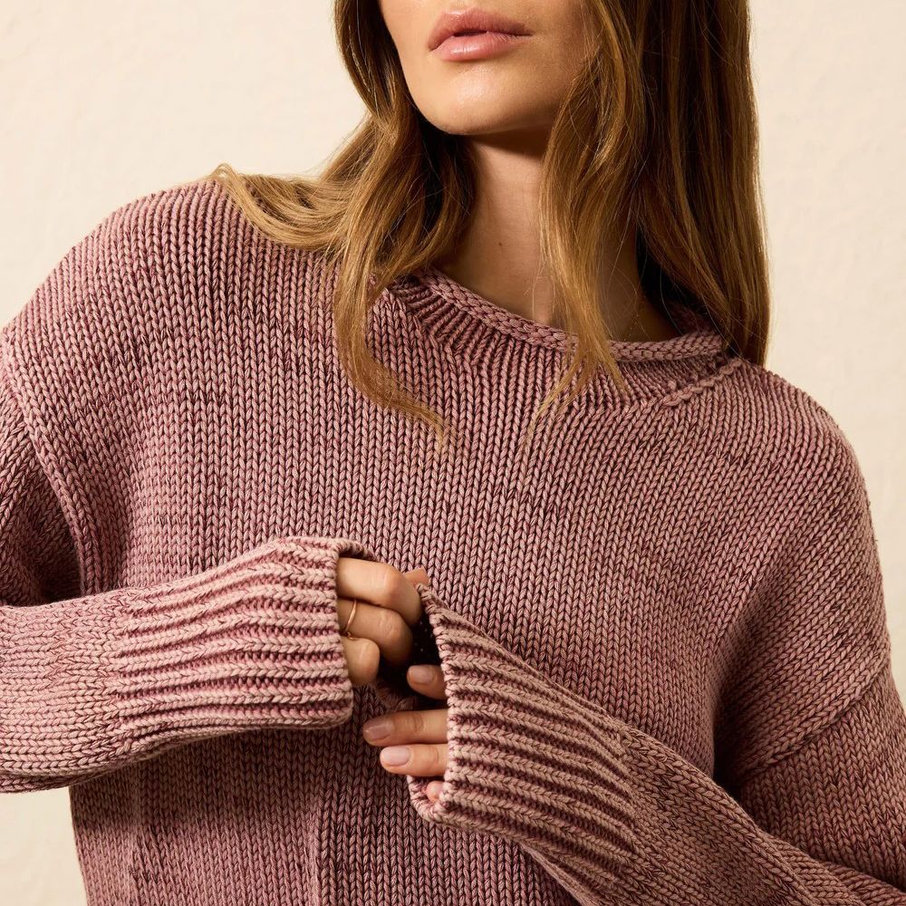Faherty Women's Sunwashed Cotton Sweater product image