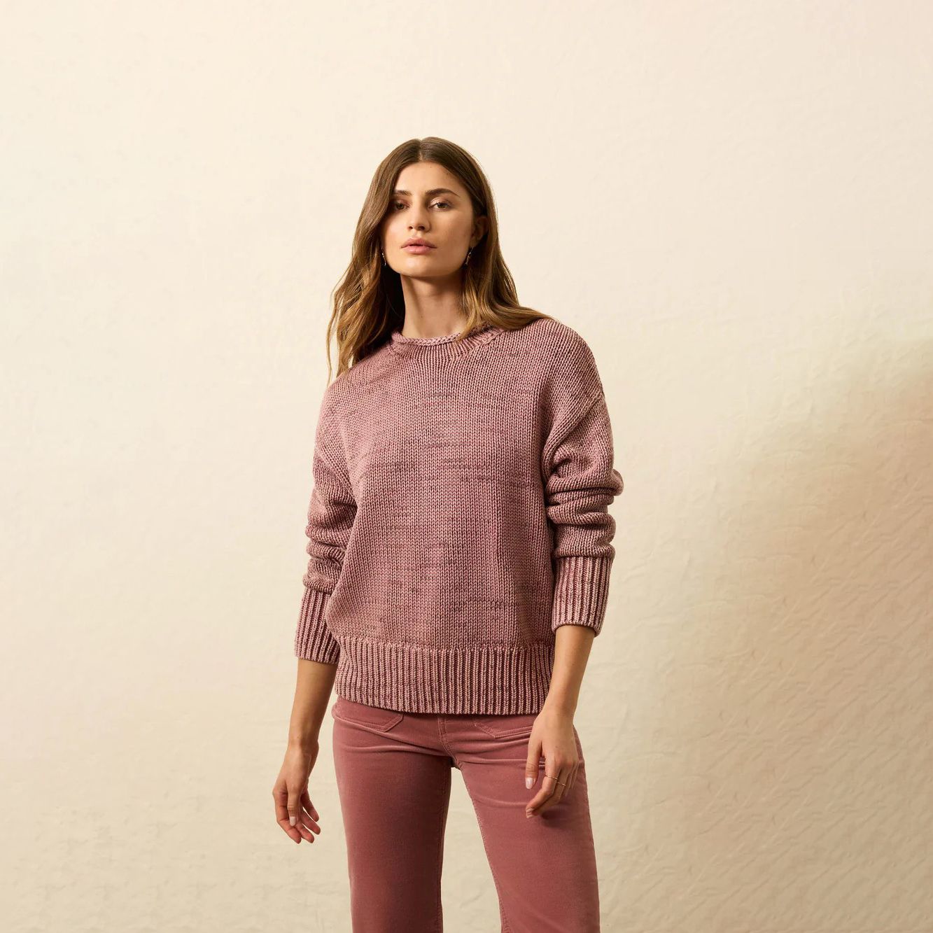 Faherty Women's Sunwashed Cotton Sweater product image