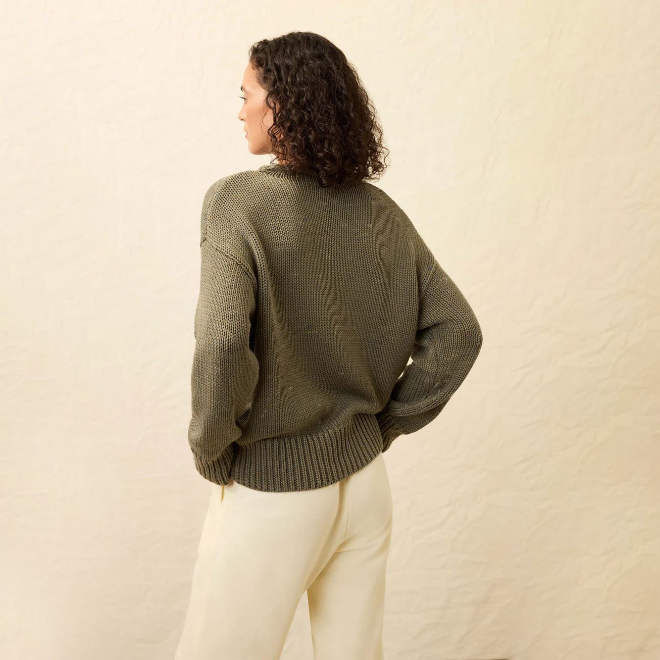 Faherty Women's Sunwashed Cotton Sweater product image