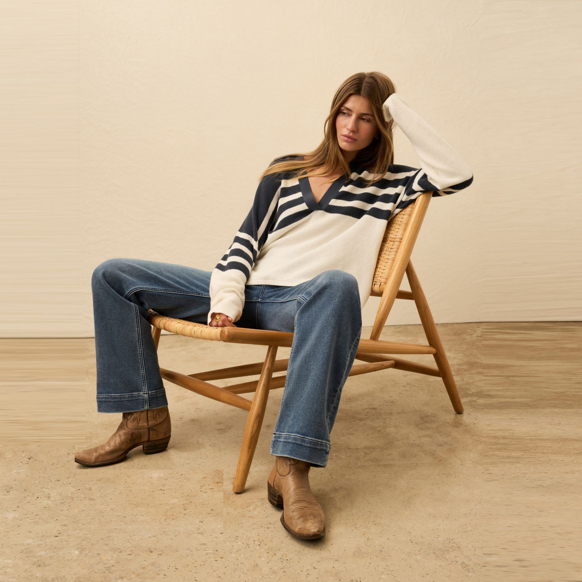 Faherty Women's Throwback Polo product image