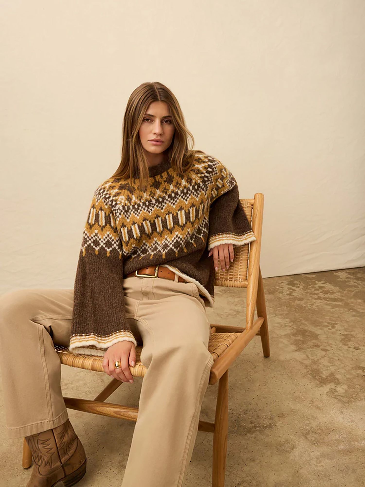 Faherty Women's Summit FairIsle Crew product image