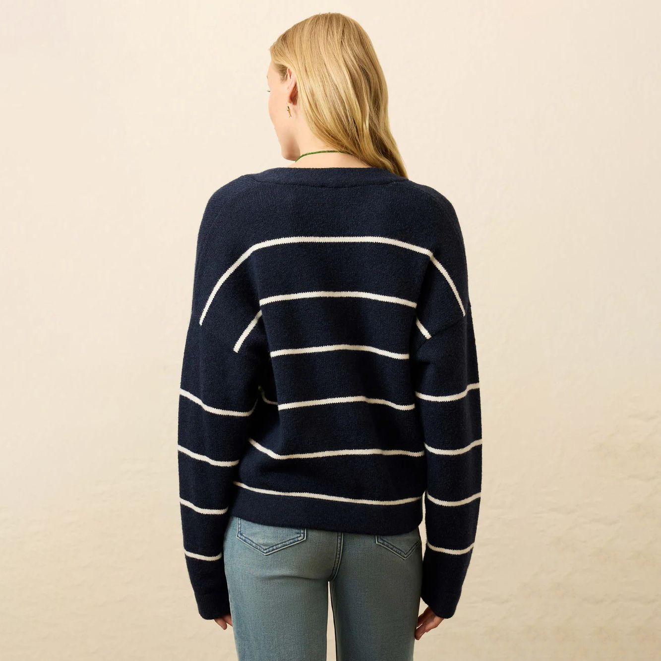 Faherty Women's Jackson V-Neck Popover Sweater product image