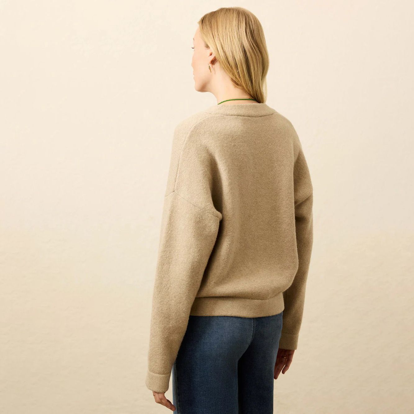 Faherty Women's Jackson V-Neck Popover Sweater product image