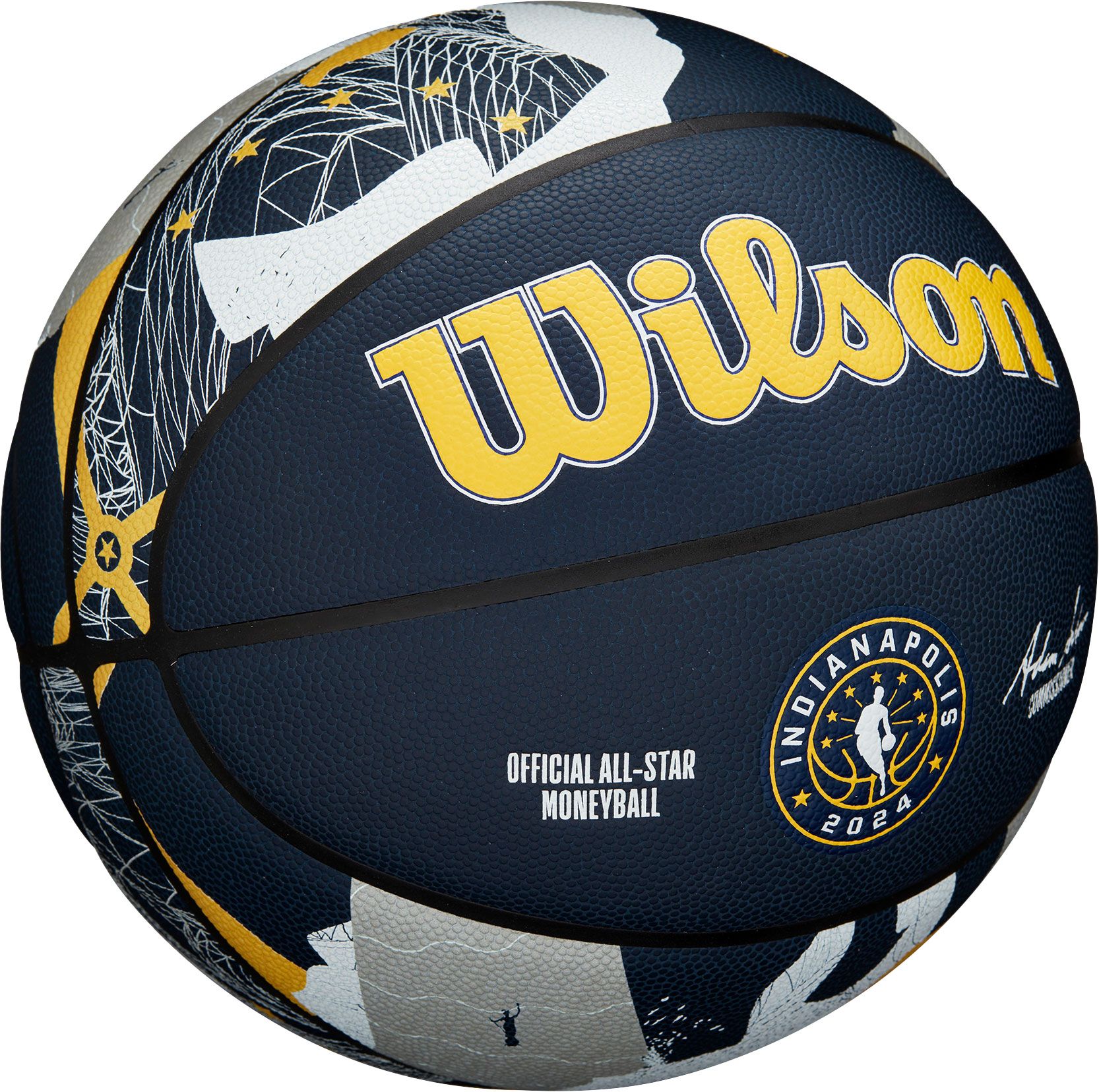 Wilson 2024 All-Star Game NBA All Star Money Basketball product image