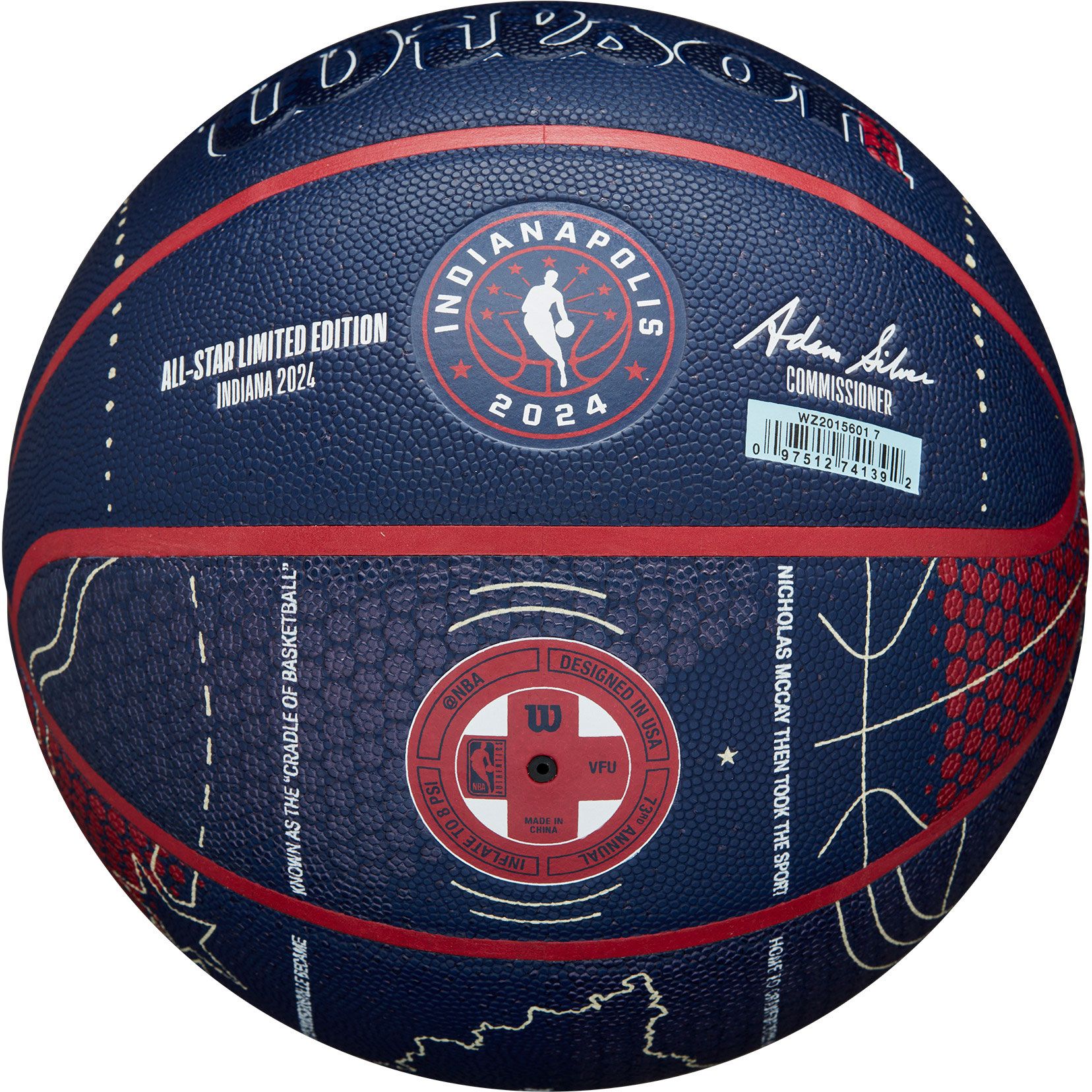 Wilson 2024 All-Star Game NBA Collector Basketball product image