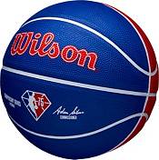 Wilson NBA 75th Anniversary DRV Mini Basketball product image