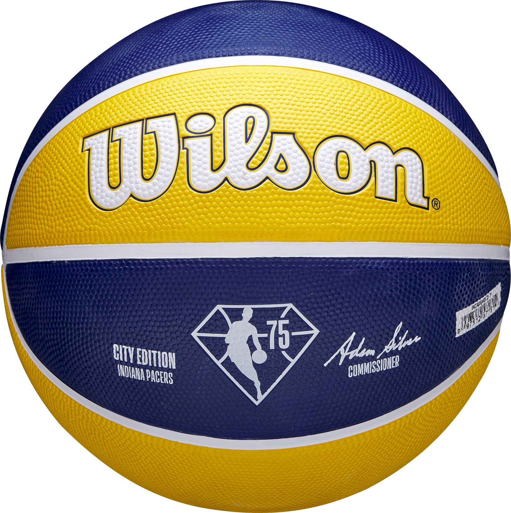Wilson 2021-22 City Edition Indiana Pacers Full-Sized Basketball product image