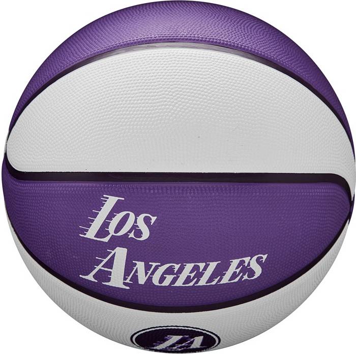 Wilson NBA City Collectors Edition LA Lakers Basketball - Hibbett