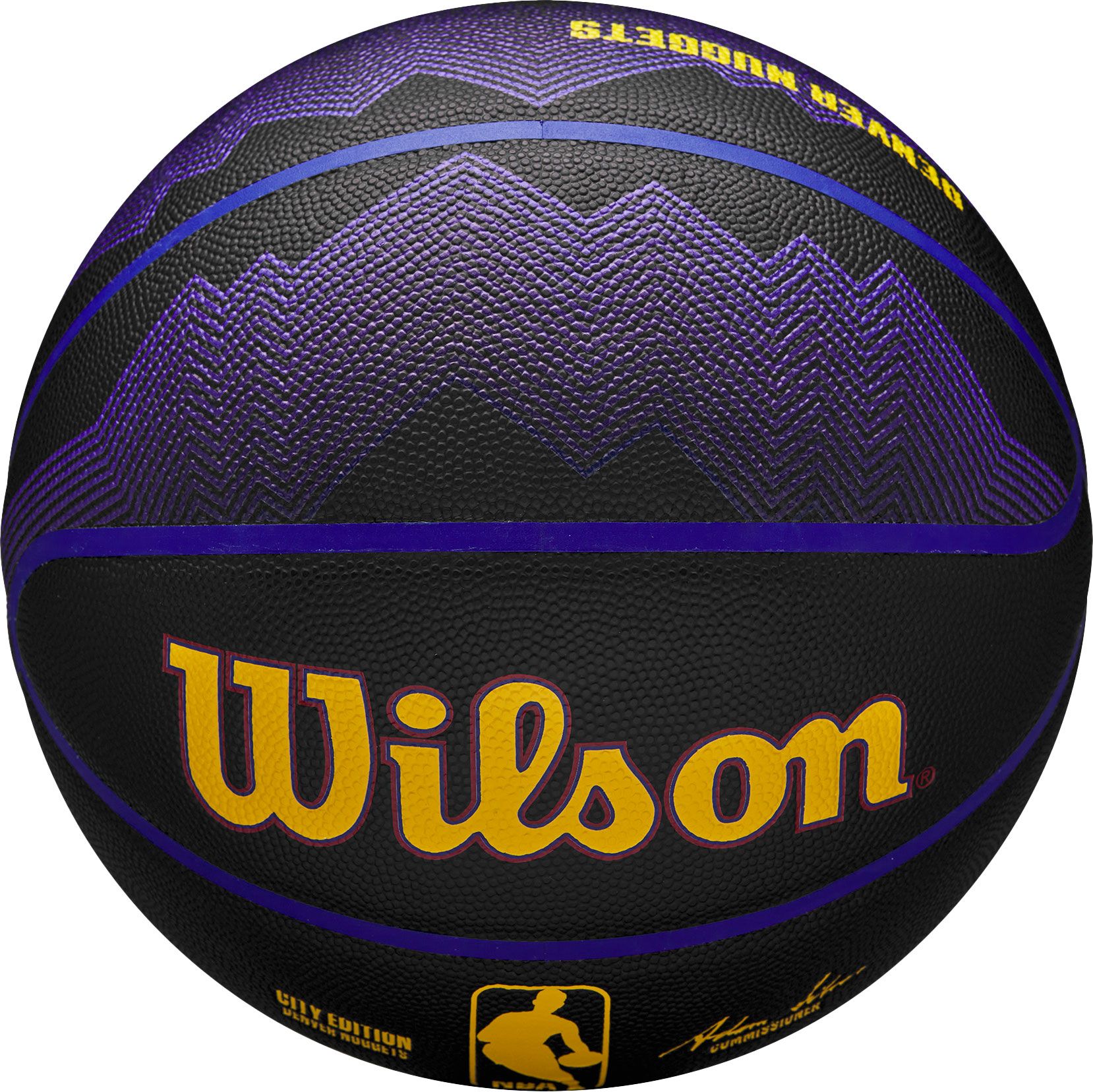 Wilson 2023-24 City Edition Denver Nuggets Full Size Collector Basketball