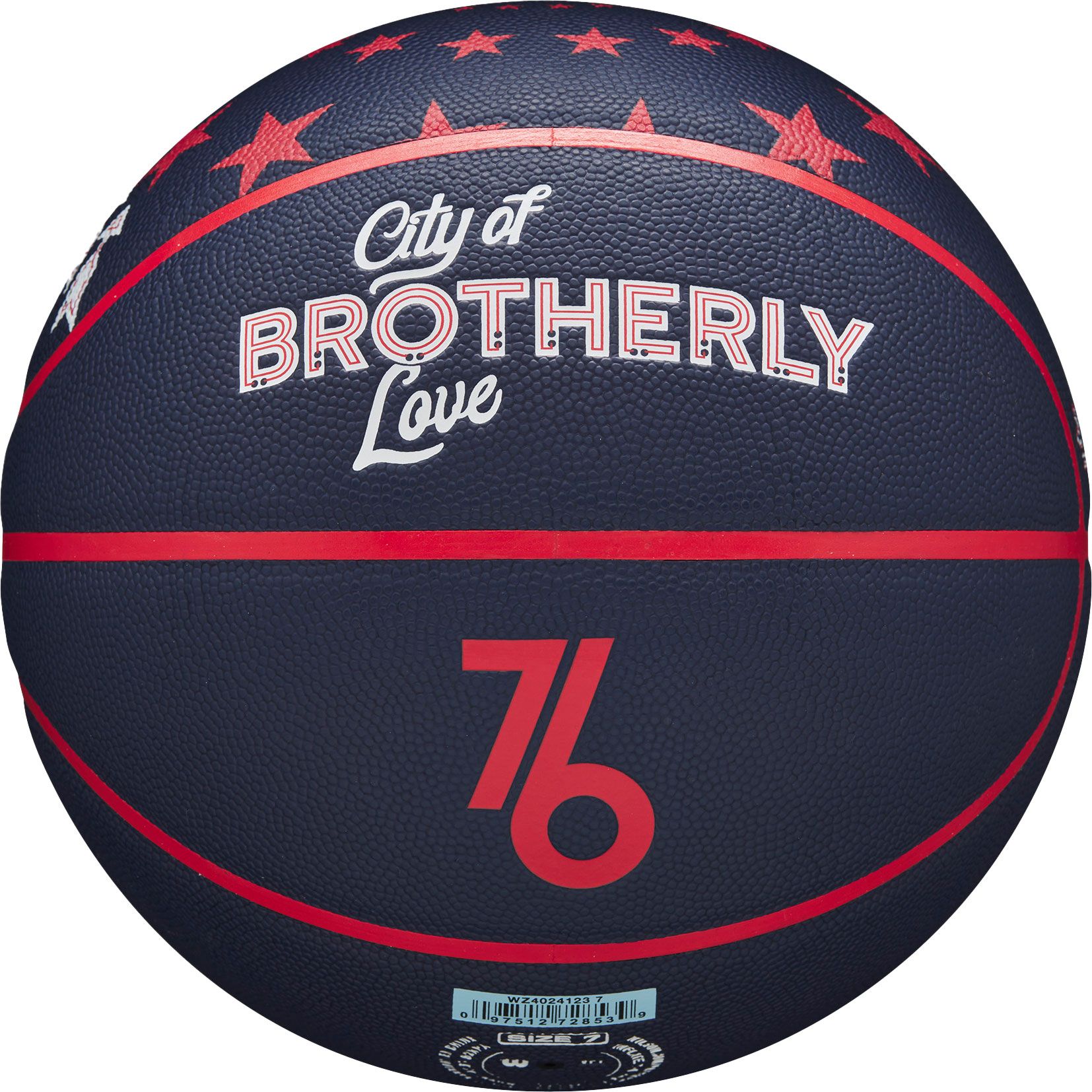 Wilson 2023-24 City Edition Philadelphia 76ers Full Size Collector Basketball