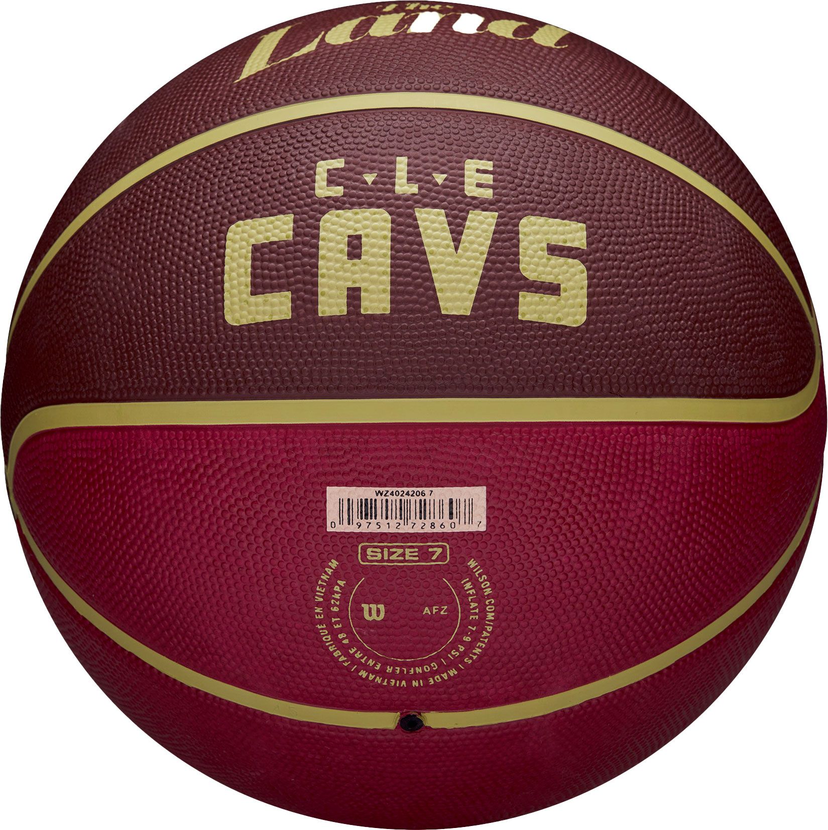 Wilson 2023-24 City Edition Cleveland Cavaliers Full Size Icon Basketball