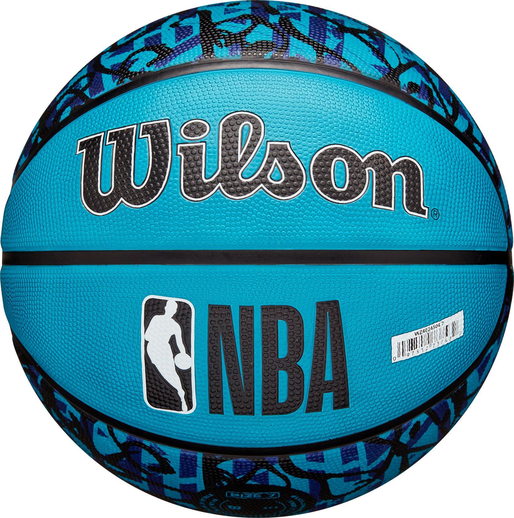 Wilson Charlotte Hornets Graffiti Full Size Basketball product image