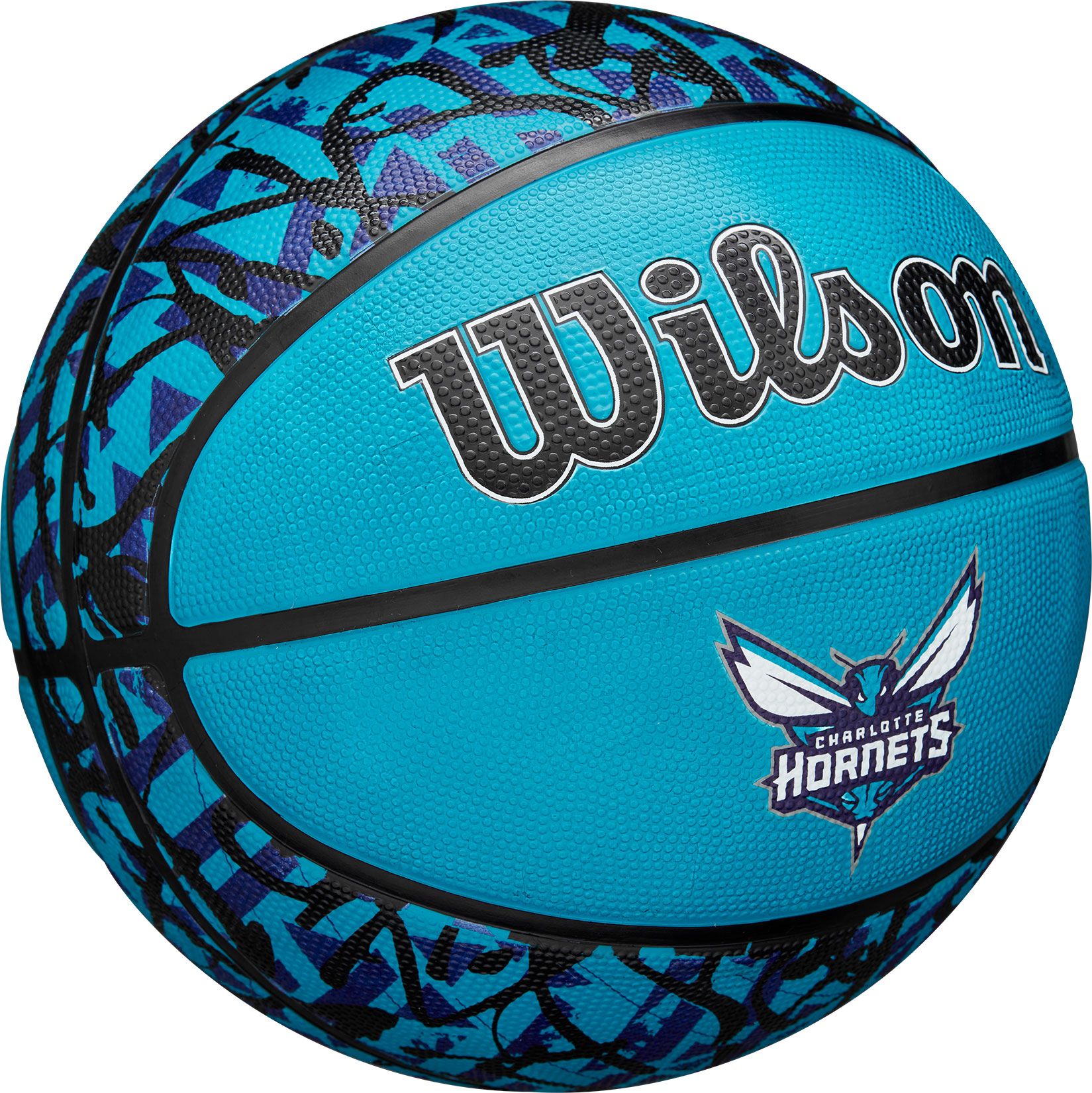 Wilson Charlotte Hornets Graffiti Full Size Basketball product image