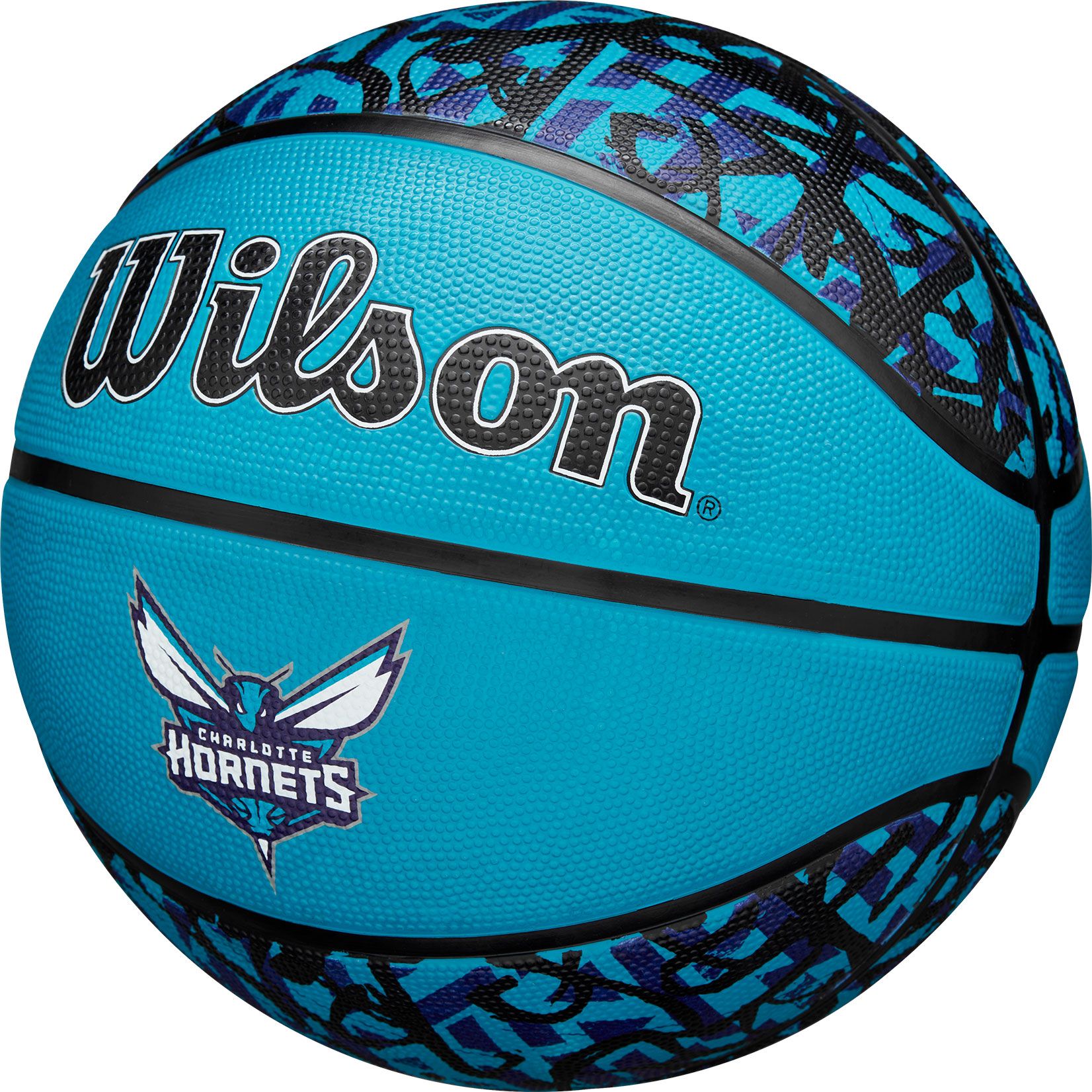 Wilson Charlotte Hornets Graffiti Full Size Basketball product image