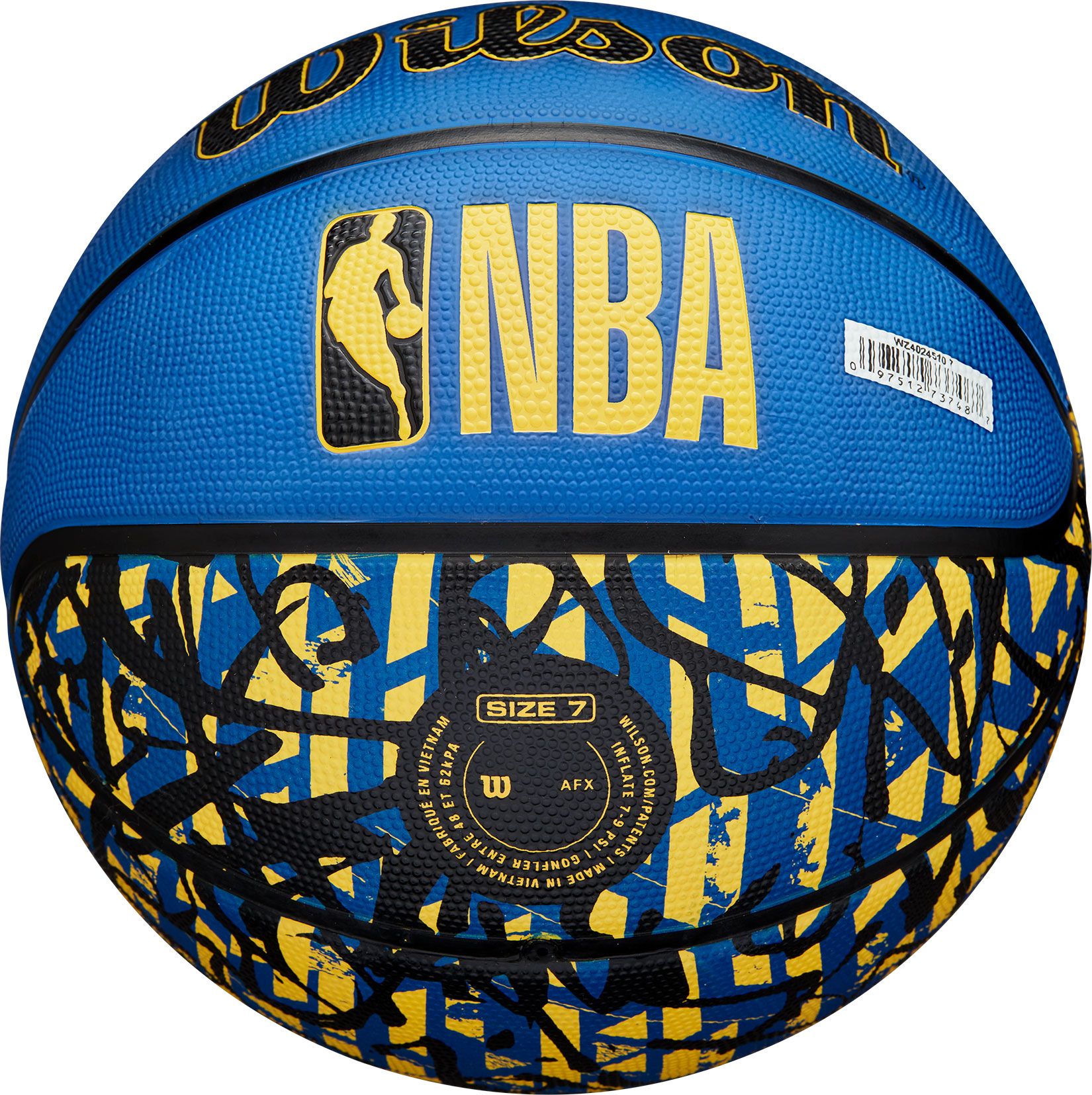 Wilson Golden State Warriors Graffiti Full Size Basketball product image