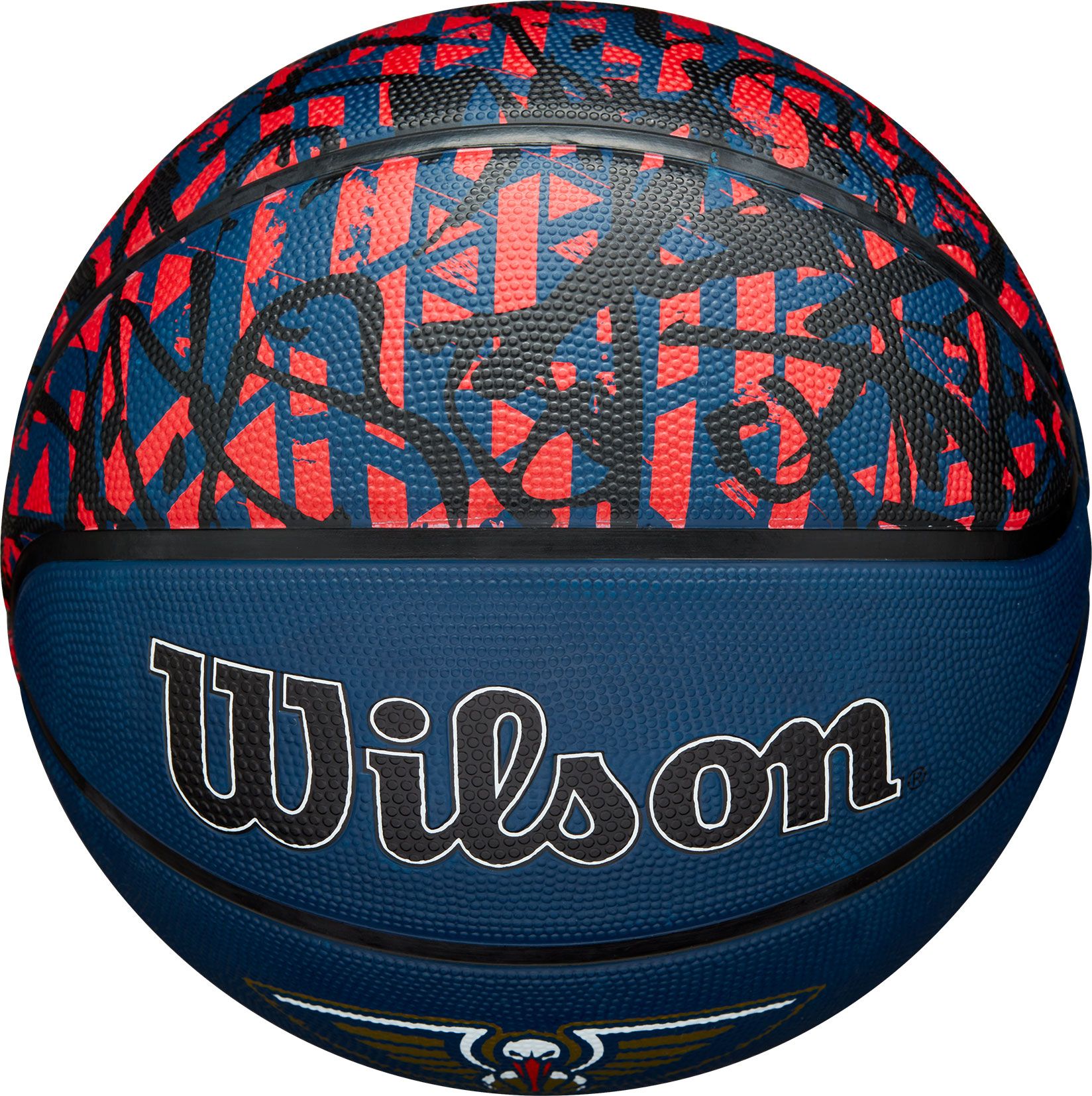 Wilson New Orleans Pelicans Graffiti Full Size Basketball product image