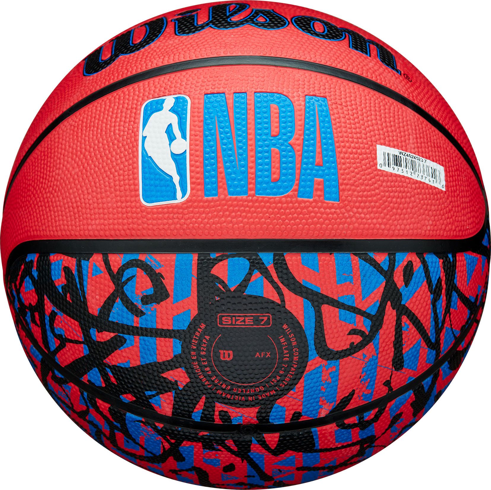 Wilson Philadelphia 76ers Graffiti Full Size Basketball product image
