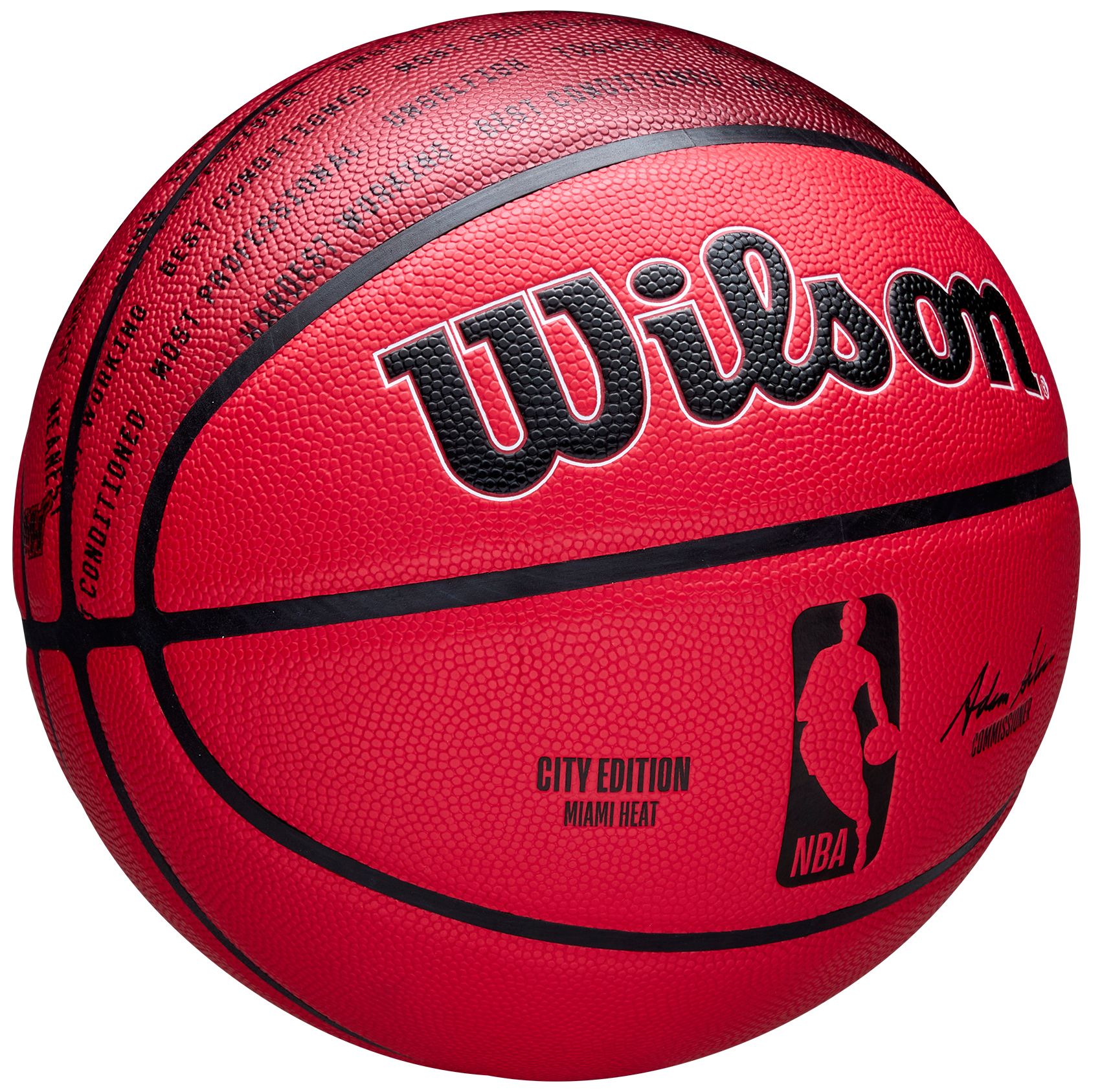 Wilson 2024-25 City Edition Miami Heat Collector Basketball product image