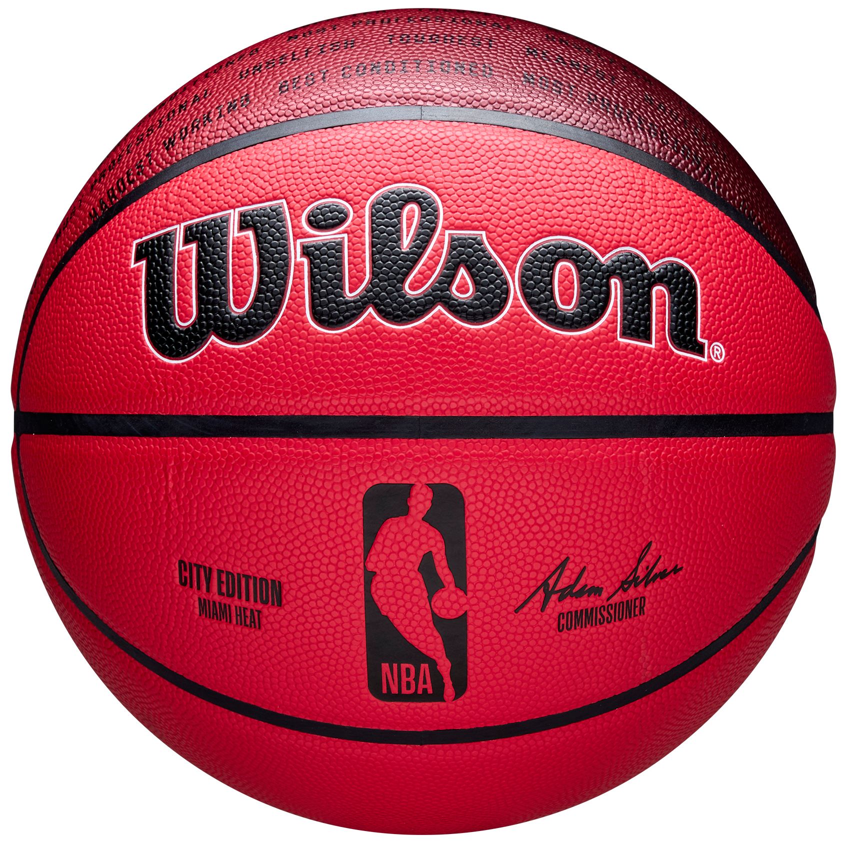 Wilson 2024-25 City Edition Miami Heat Collector Basketball product image