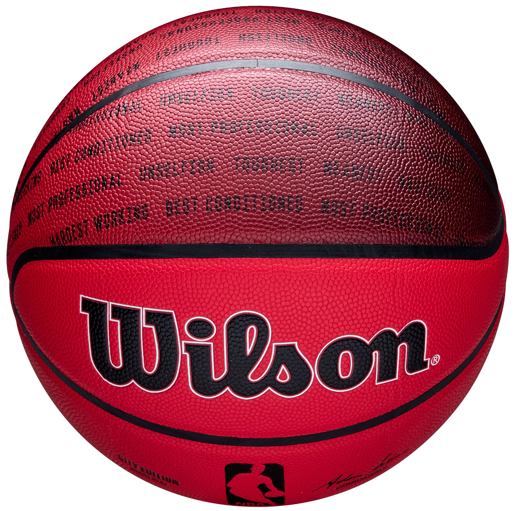 Wilson 2024-25 City Edition Miami Heat Collector Basketball product image