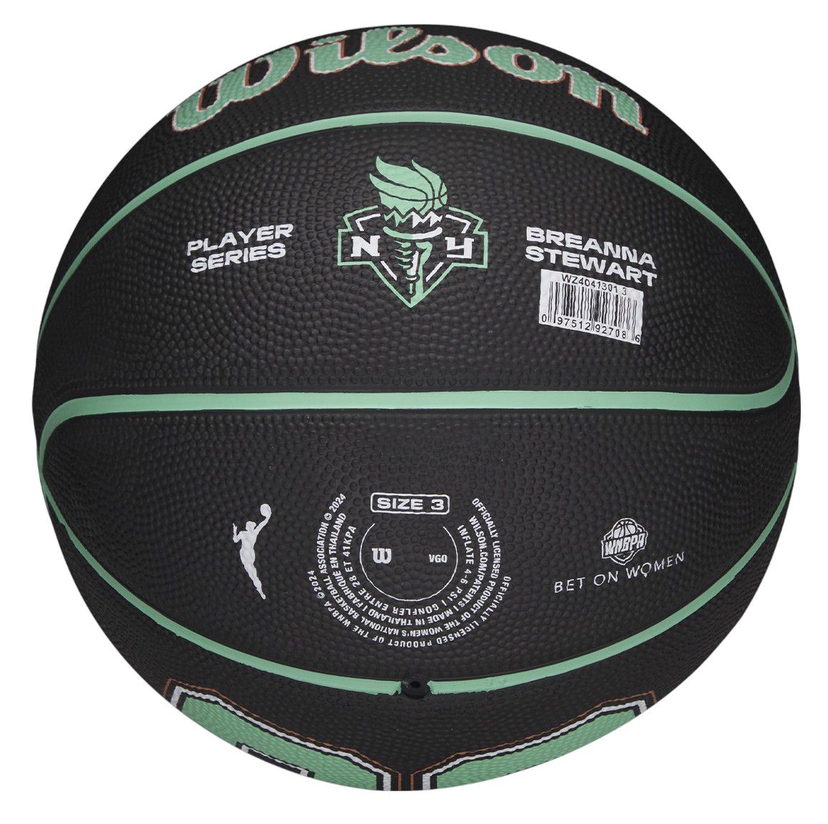 Wilson New York Liberty Breanna Stewart Mini Icon Basketball product image