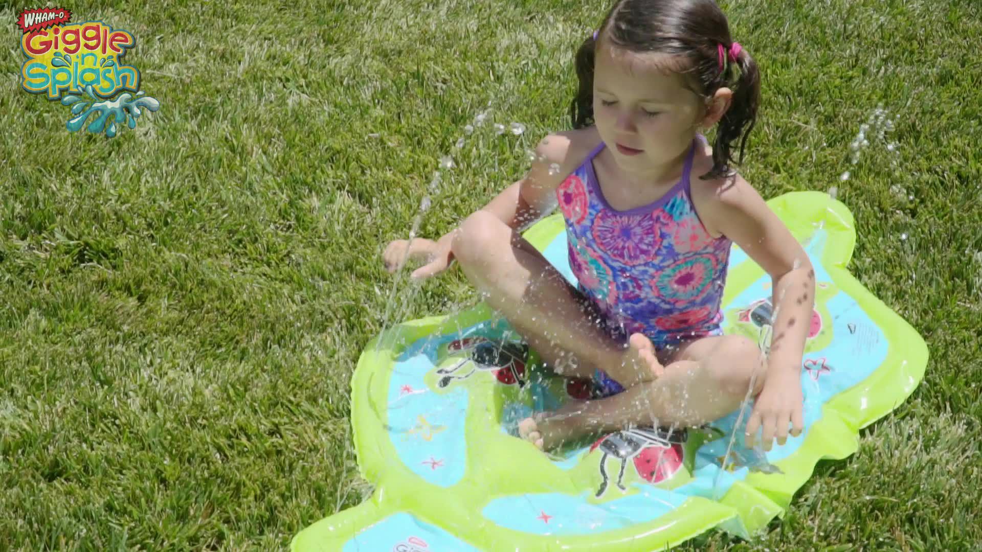 Giggle 'n Splash Lady Bug Sprinkle and Splash Mat product