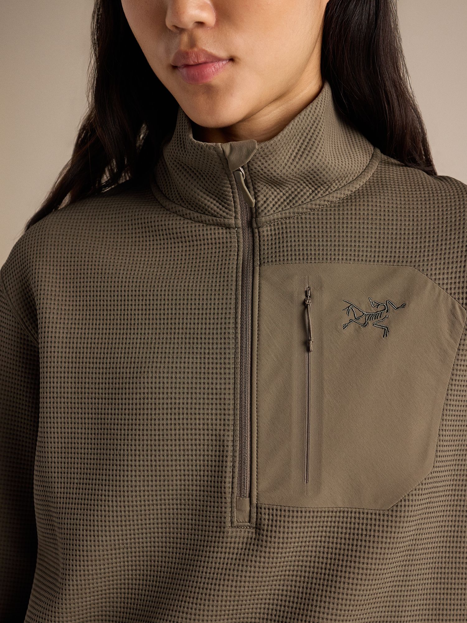 Arc'teryx Women's Olera Zip Neck Shirt product image