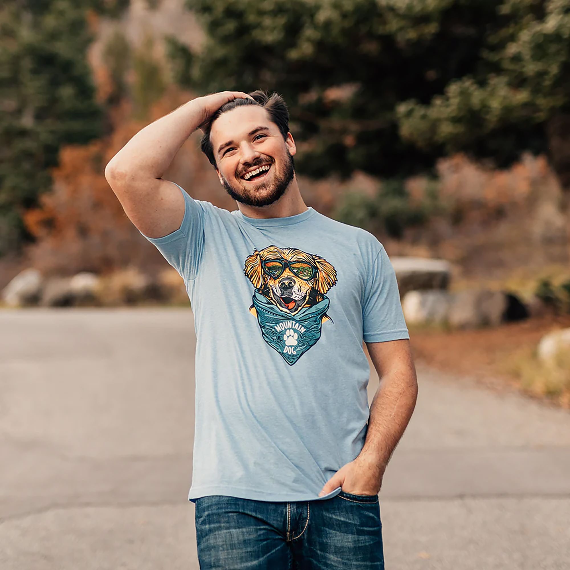 Wild Tribute Adult Maximus Mountain Dog T Shirt product image