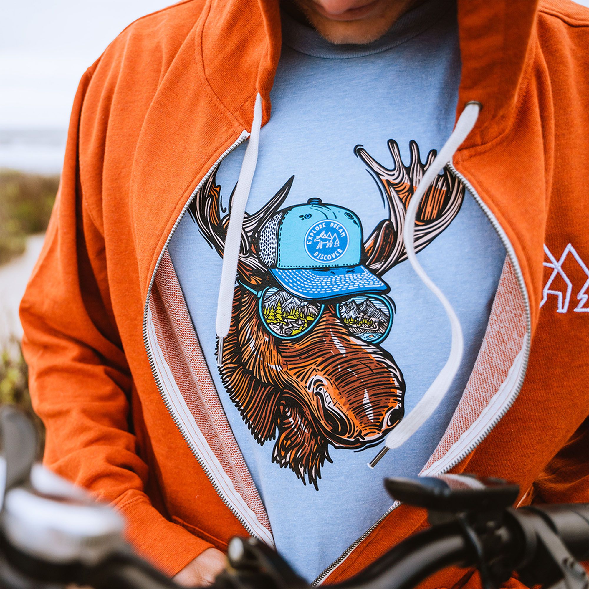 Wild Tribute Men's Rocky The Moose Shirt product image