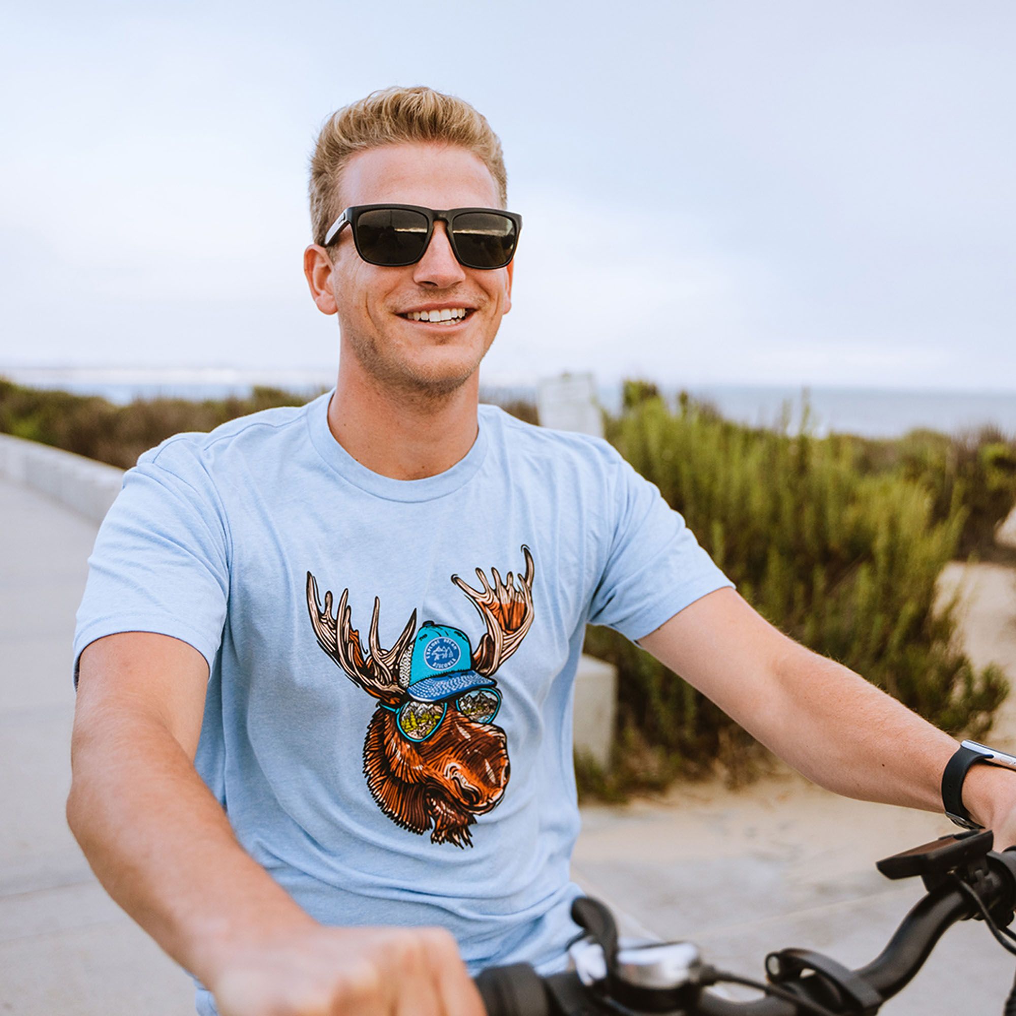 Wild Tribute Men's Rocky The Moose Shirt product image