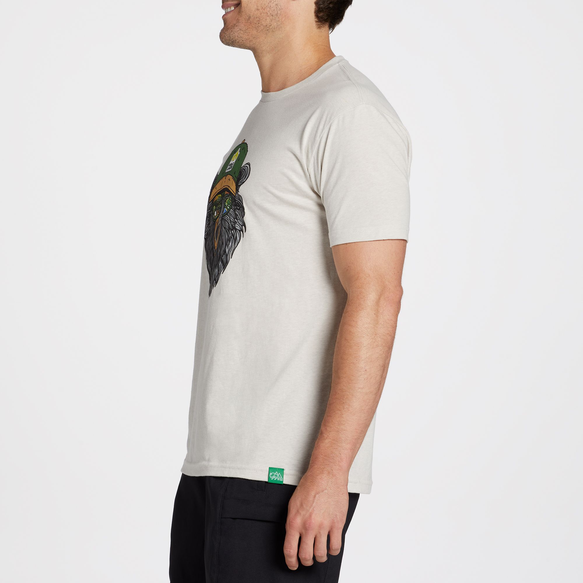 Wild Tribute x Public Lands Adult Miami Vice Bear T Shirt product image